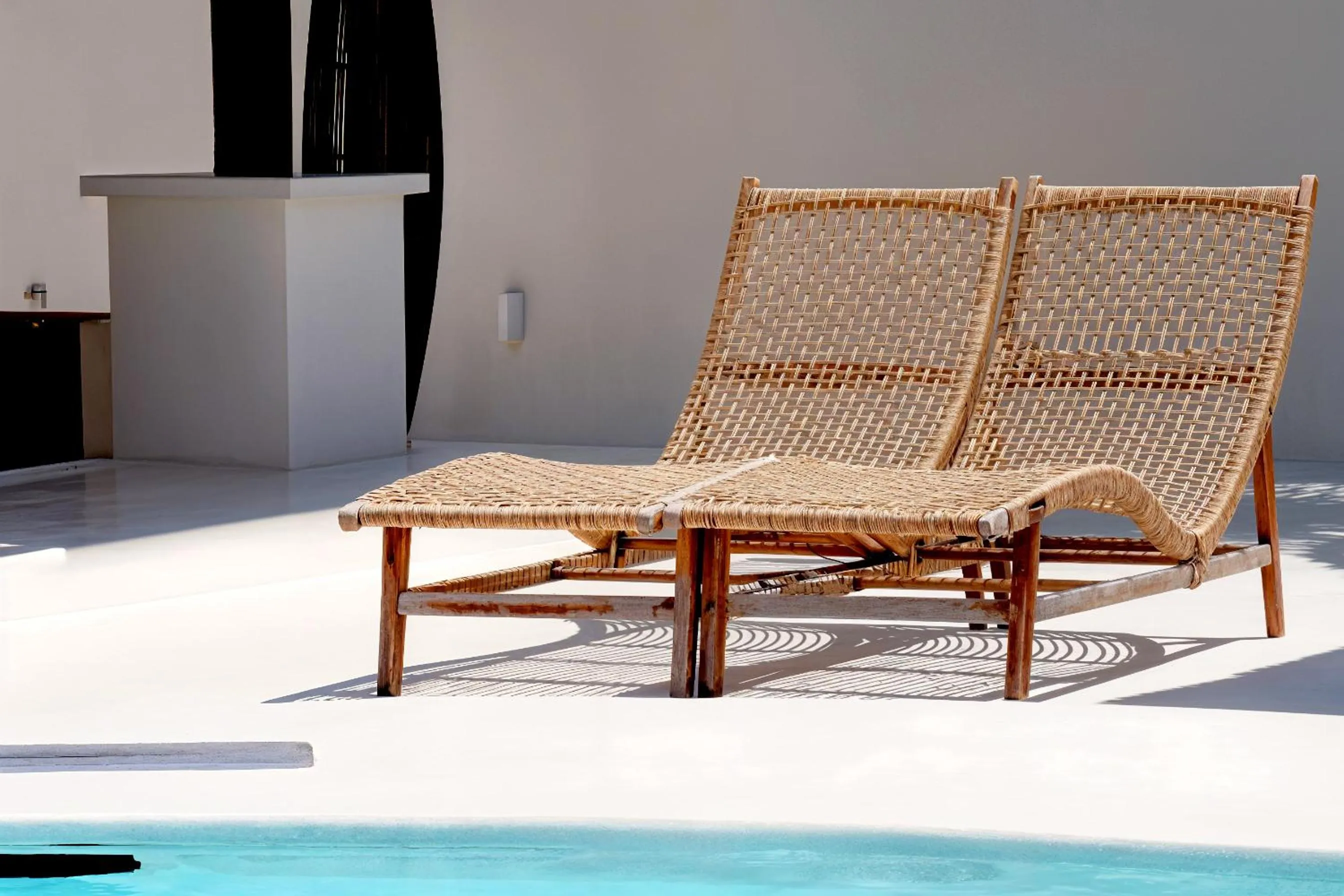 sunbed in Villa de Malicott