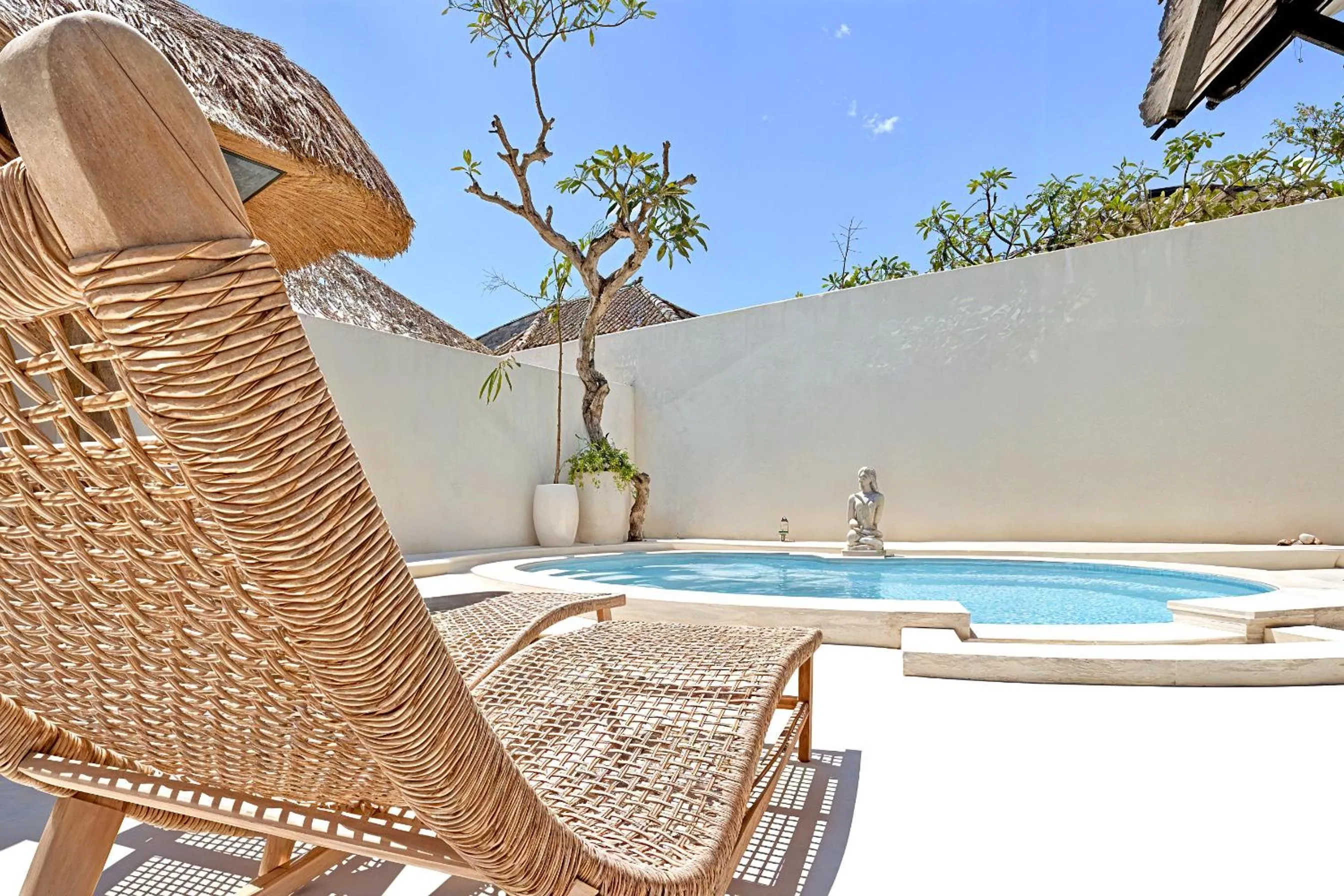 Swimming pool in Villa de Malicott