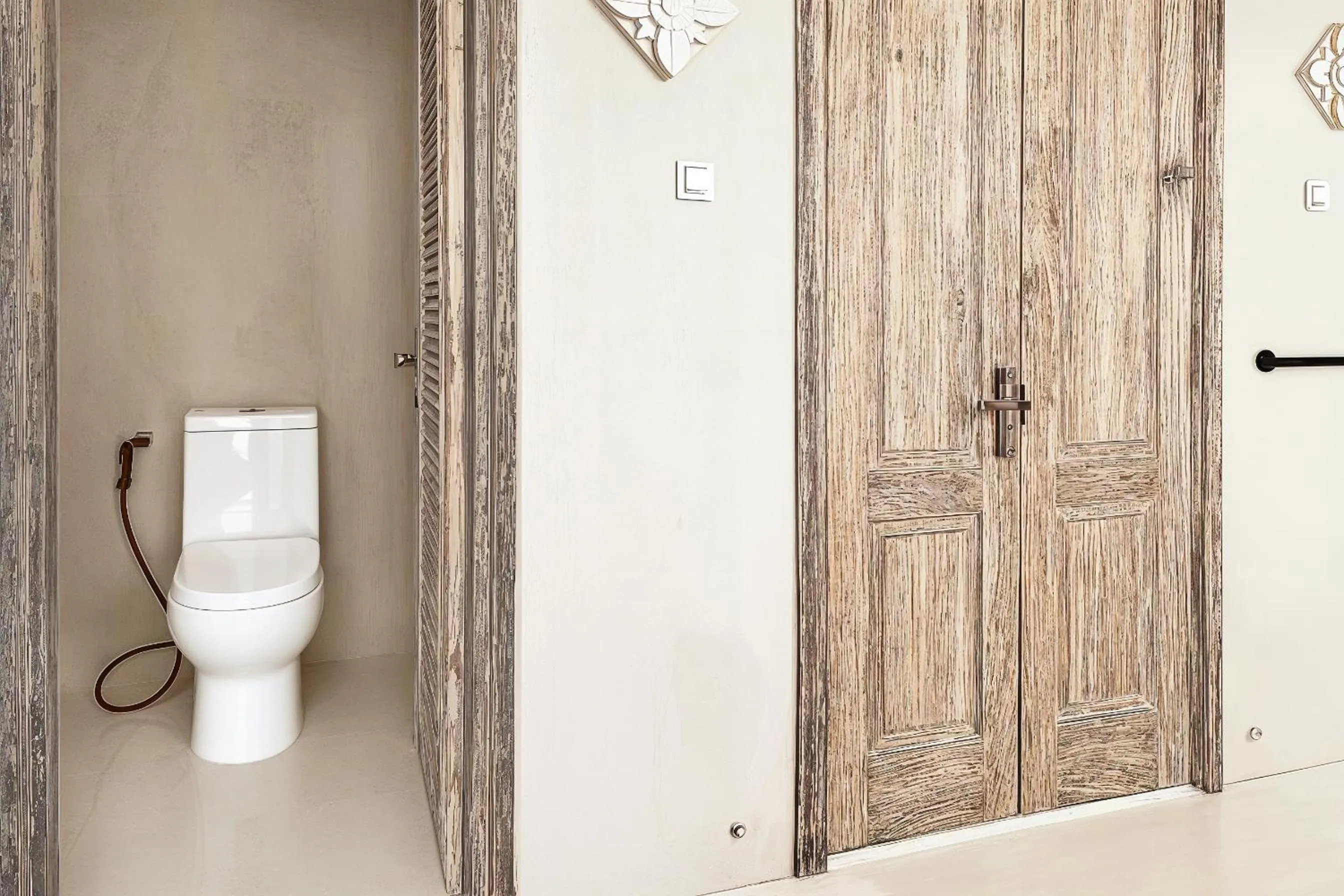 Toilet in Villa de Malicott