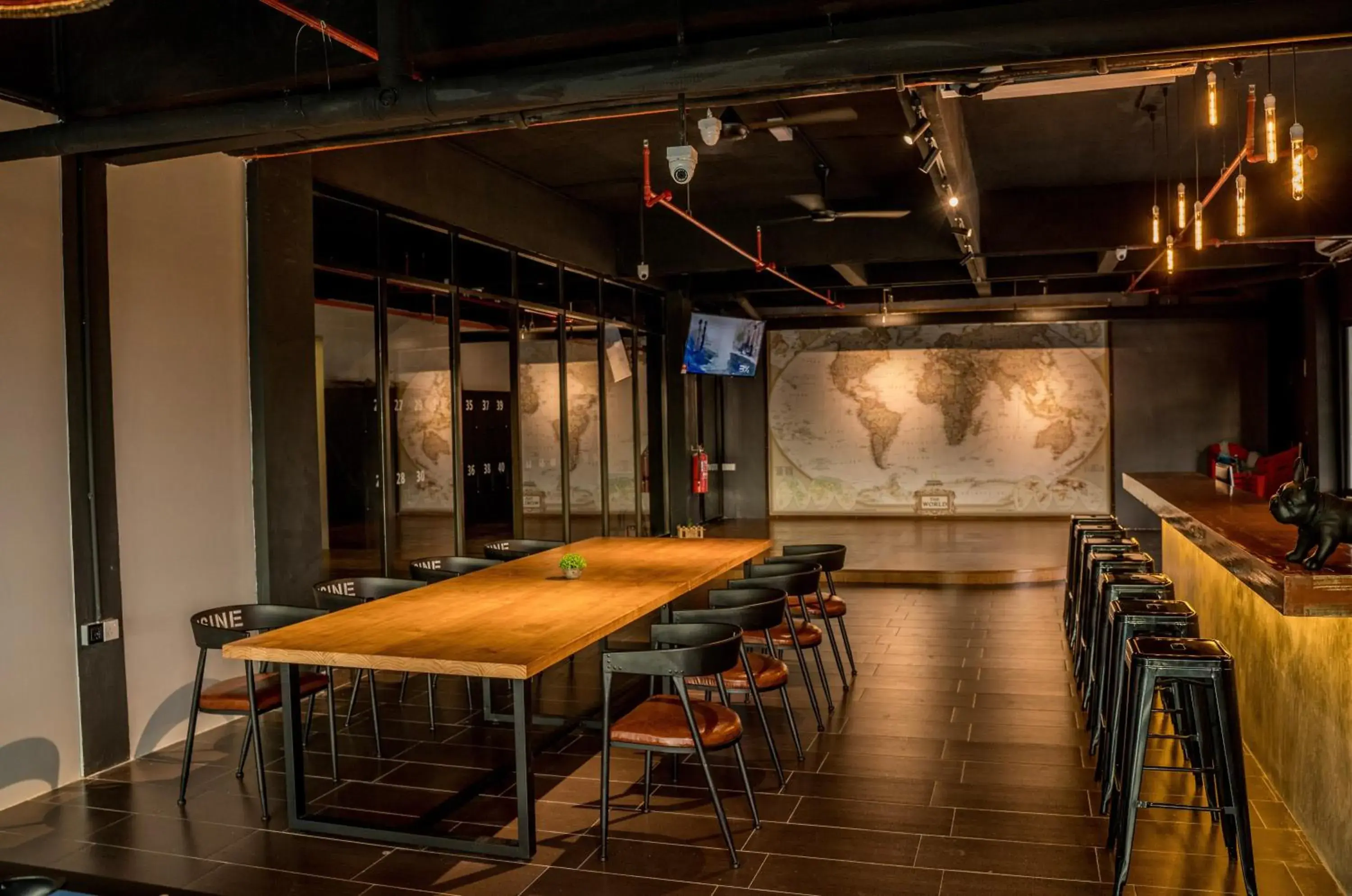 Lobby or reception in Bed Attitude Hostel Cenang Lobby or reception in Bed Attitude Hostel Cenang