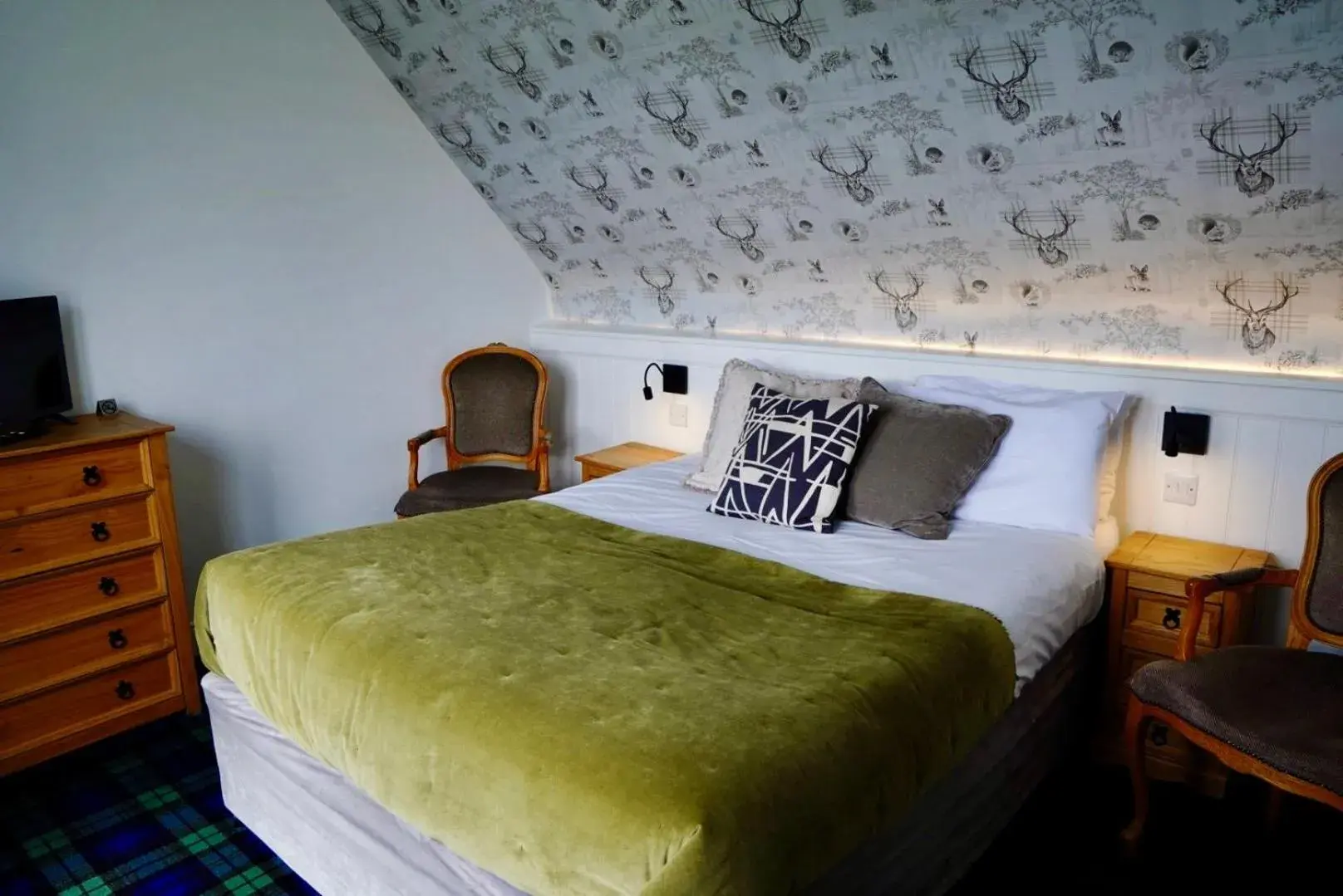 Bed in Lochnell Arms Hotel Bed in Lochnell Arms Hotel