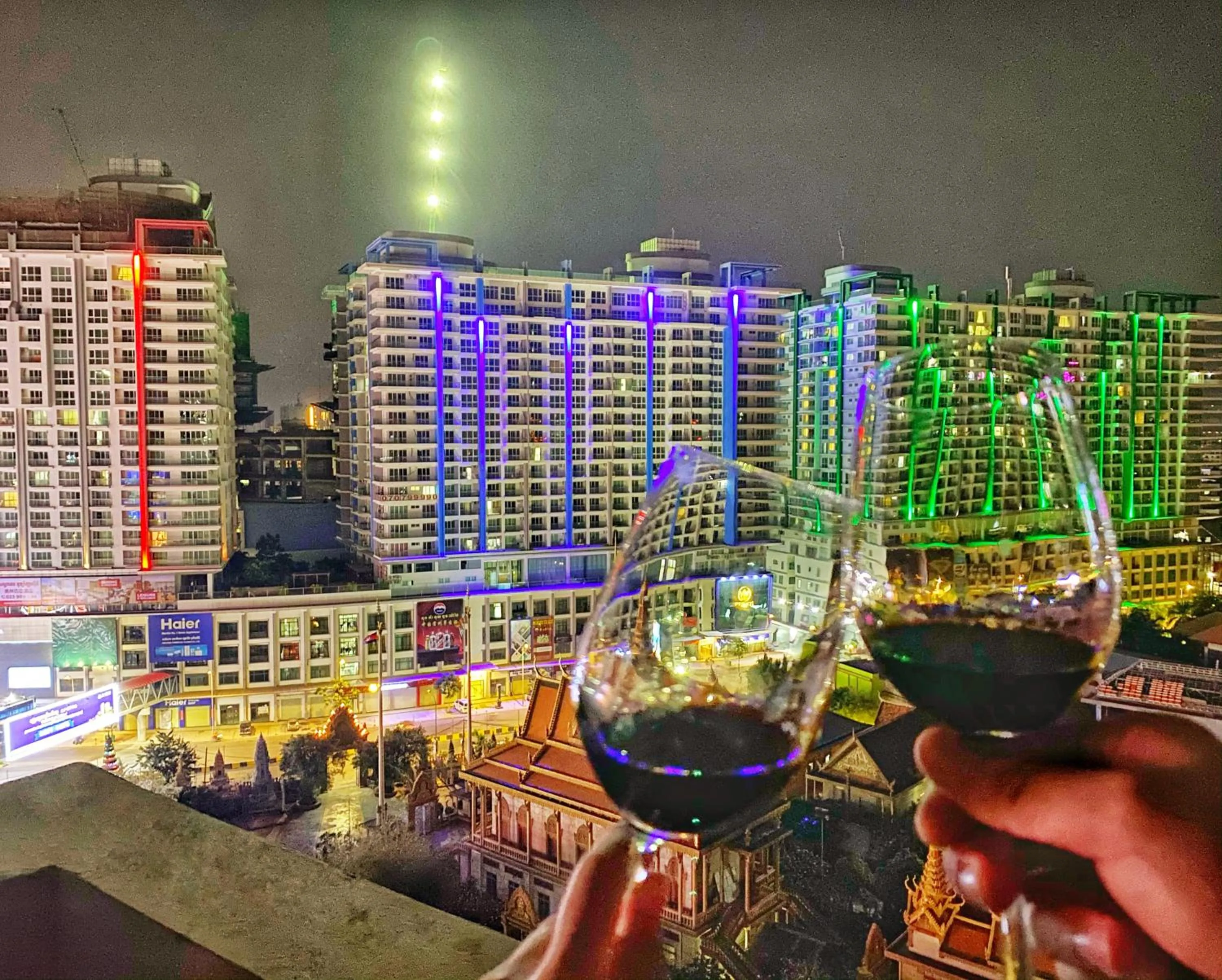 Balcony/Terrace in Yunfan Hotel