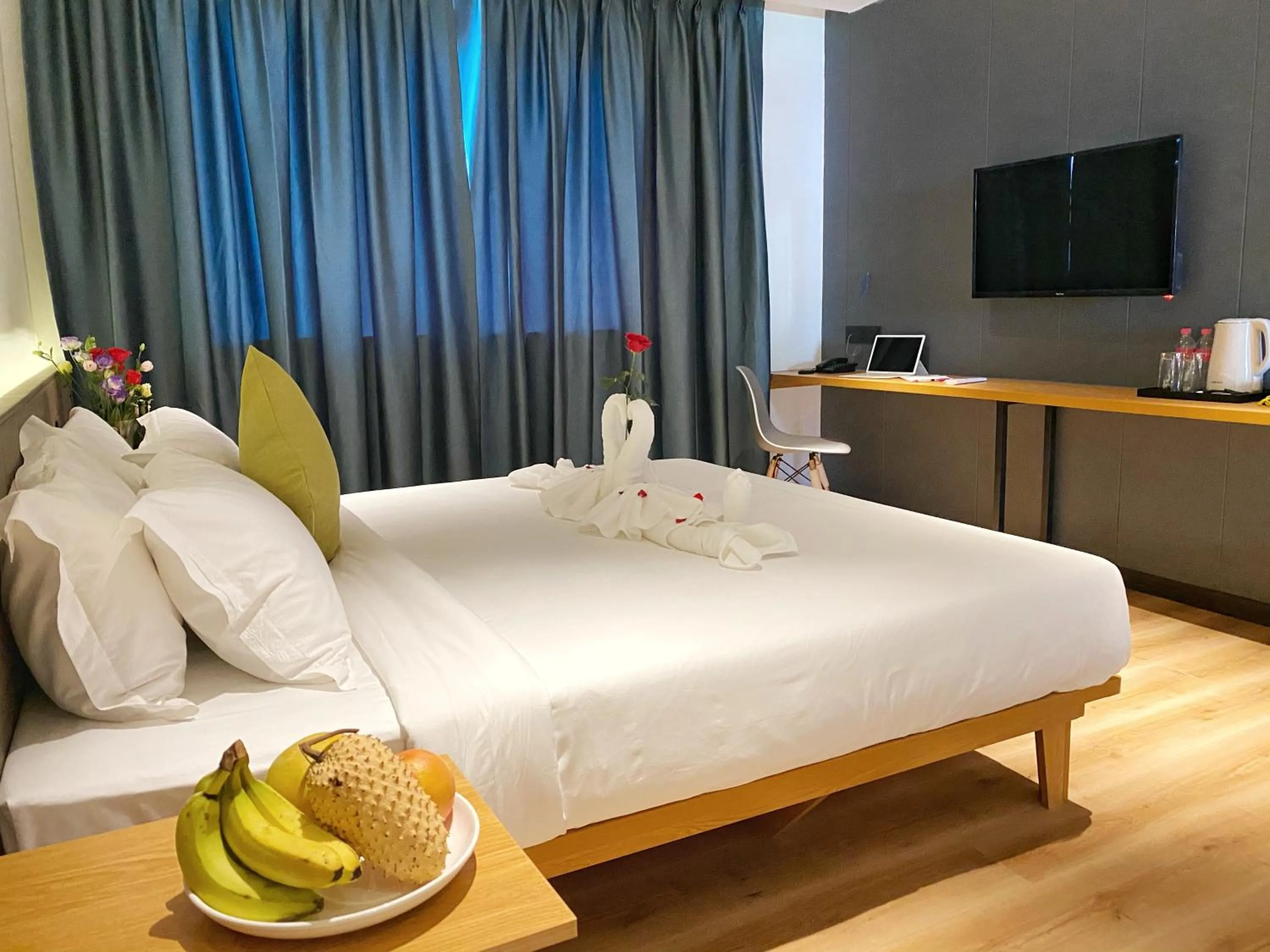 Bed in Yunfan Hotel