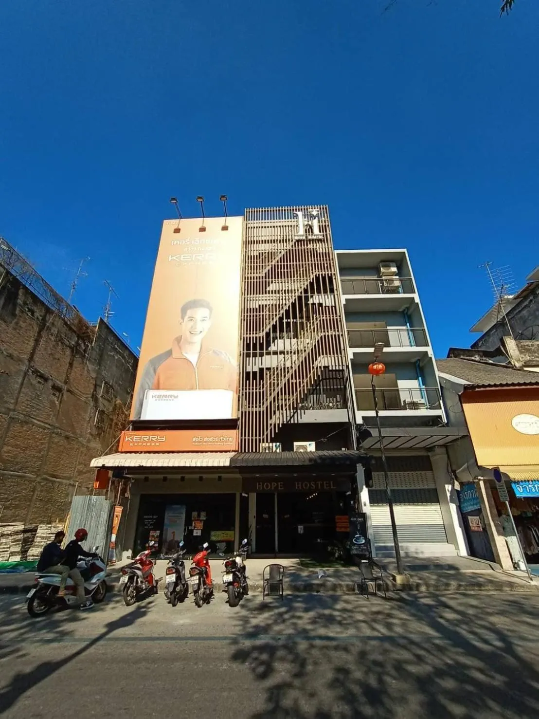 Property building in Hope Hostel Hatyai