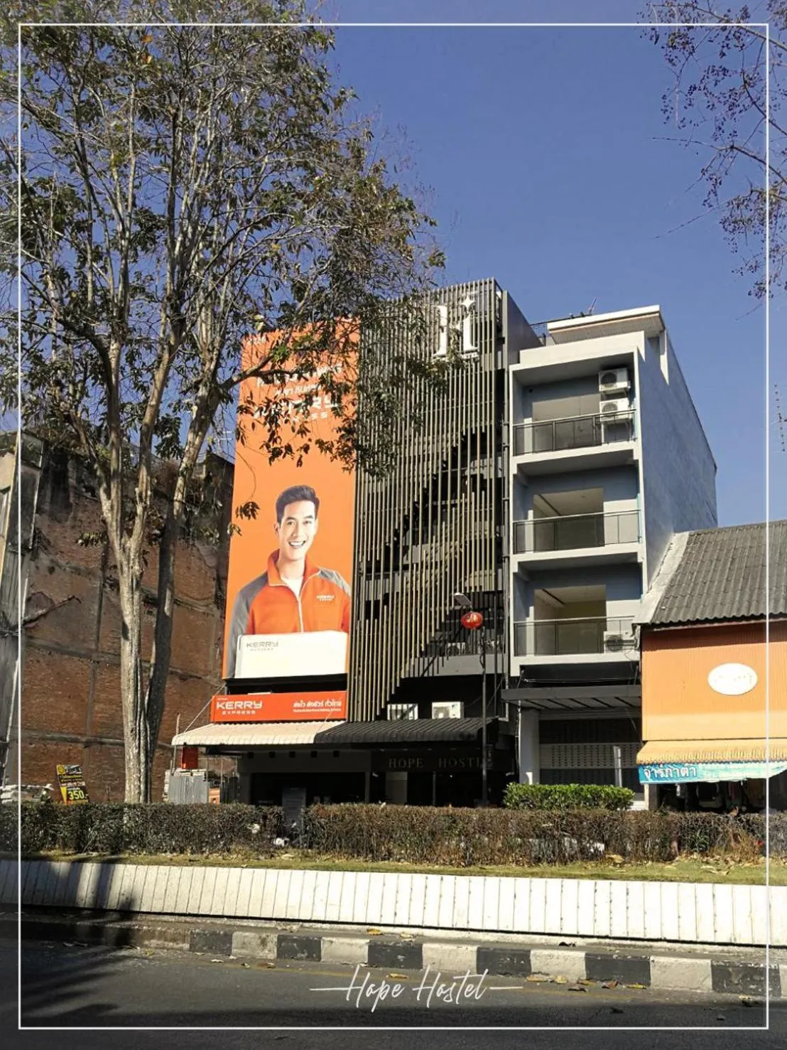 Property building in Hope Hostel Hatyai