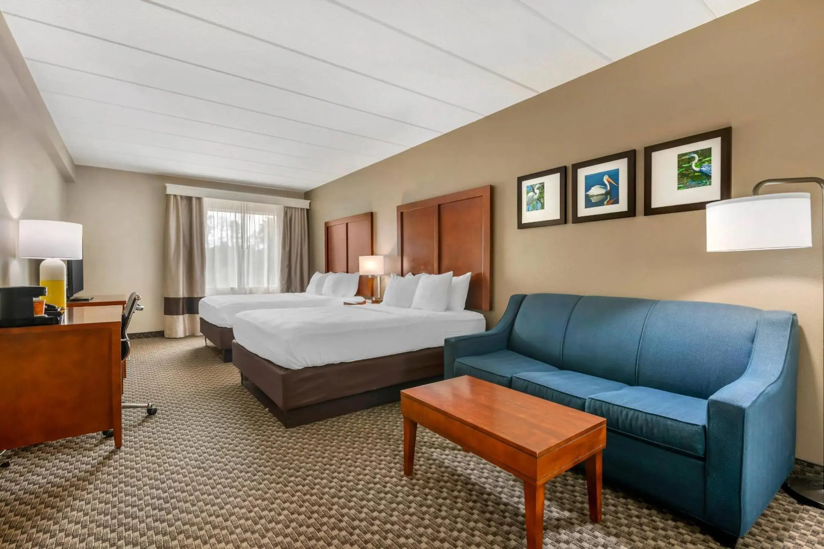 Queen Suite with Two Queen Beds - Accessible/Non-Smoking in Comfort Inn & Suites Wildwood - The Villages Queen Suite with Two Queen Beds - Accessible/Non-Smoking in Comfort Inn & Suites Wildwood - The Villages