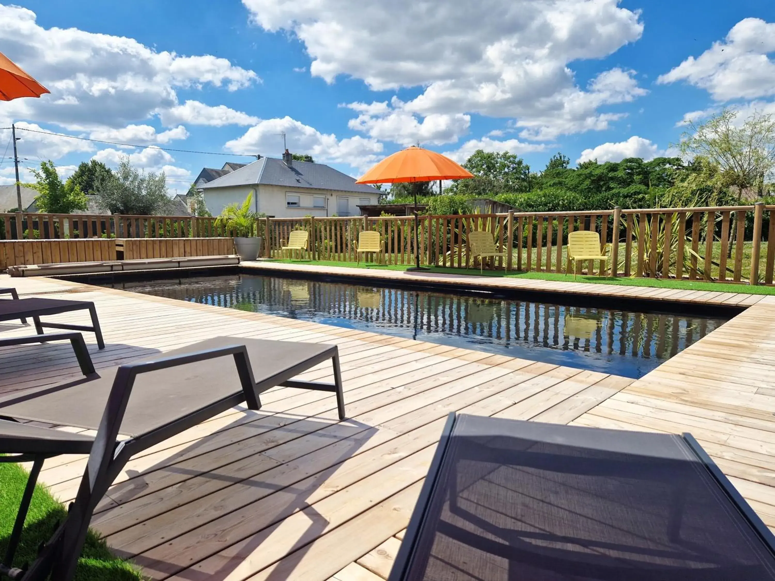 Swimming pool in Brame de Sologne Swimming pool in Brame de Sologne