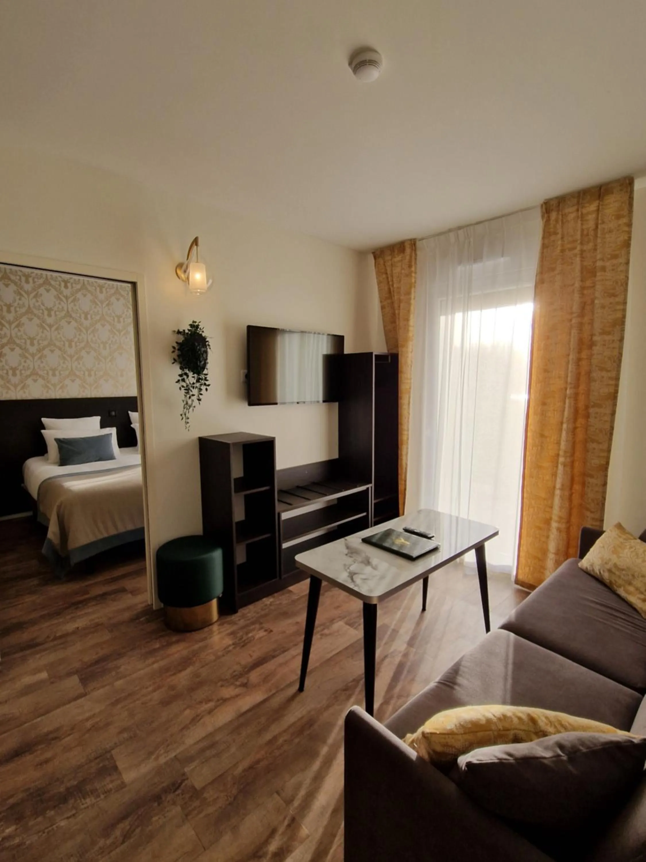 Living room, Bed in Brame de Sologne