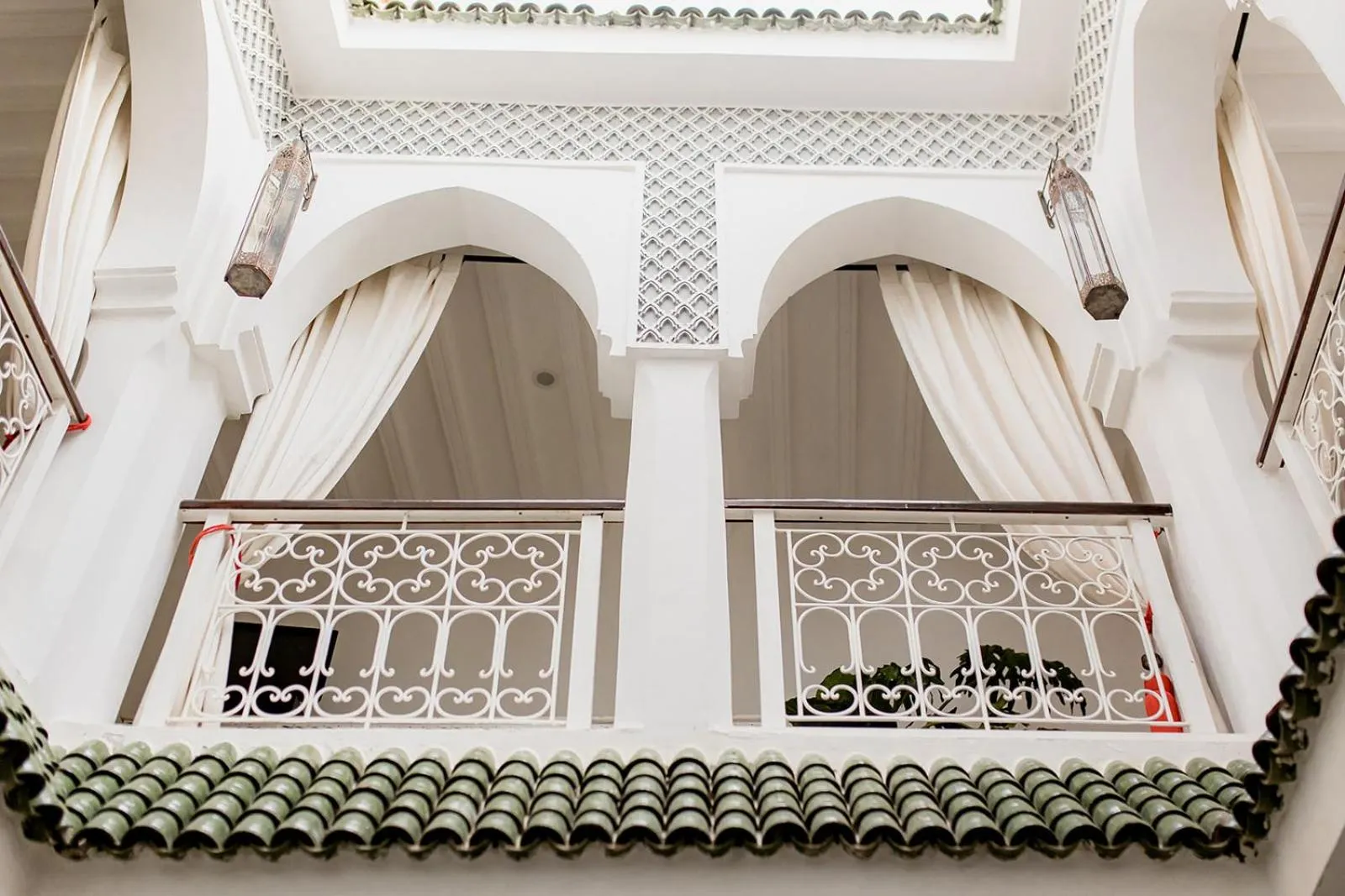 Inner courtyard view in Riad Art & Emotions Boutique Hotel & Spa