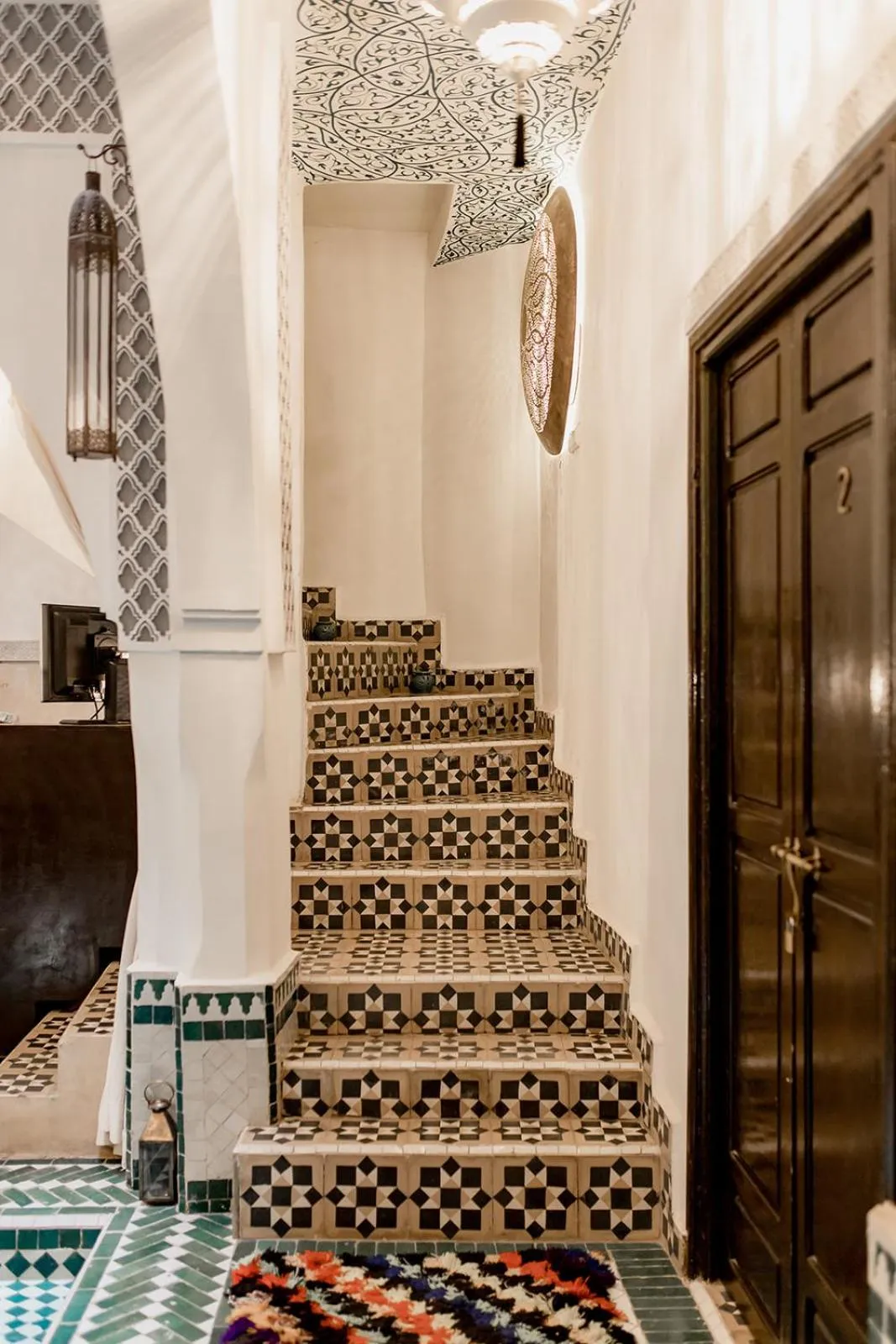 Inner courtyard view in Riad Art & Emotions Boutique Hotel & Spa