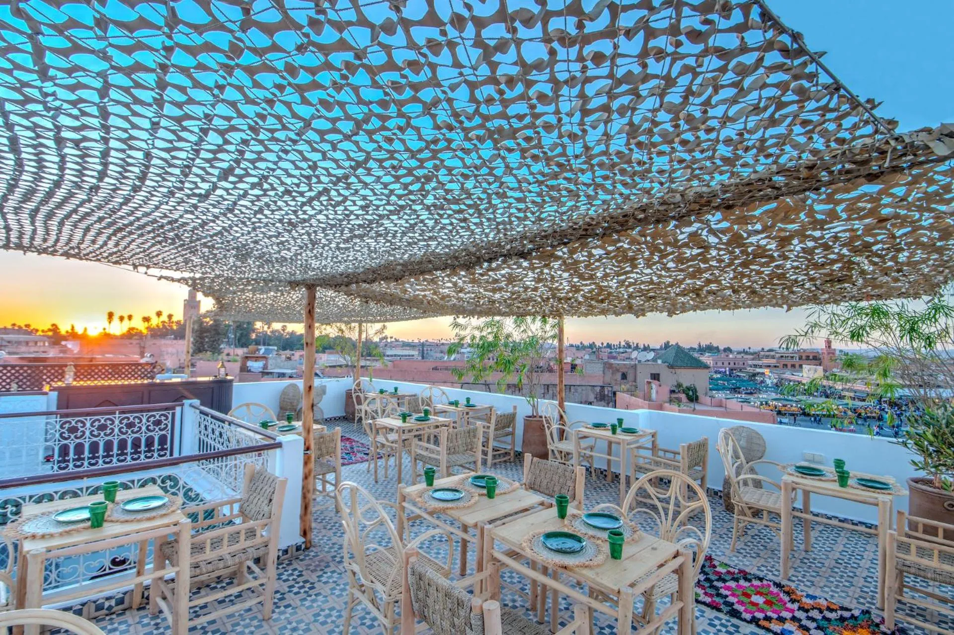 Patio in Riad Art & Emotions Boutique Hotel & Spa