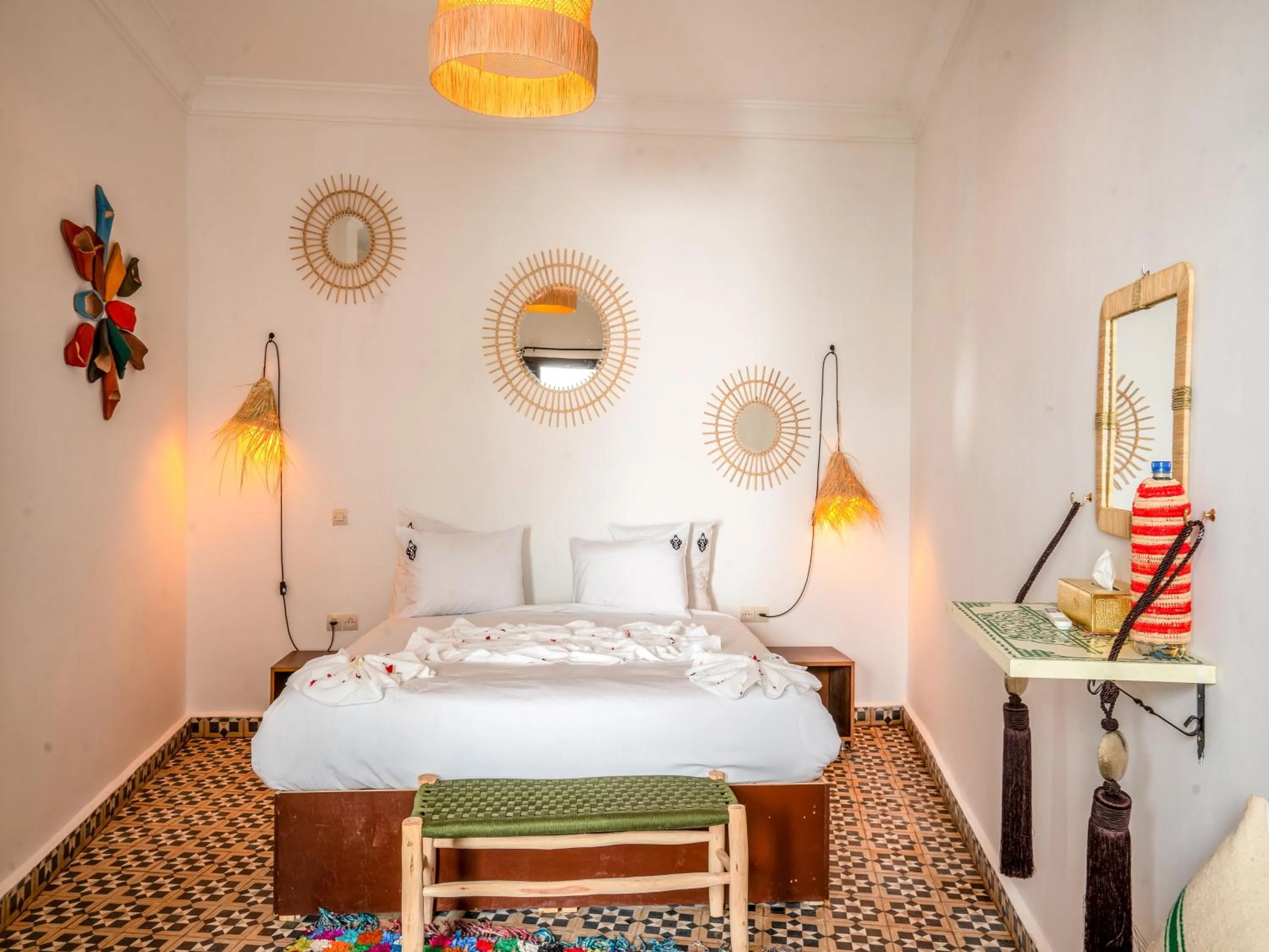 Bedroom, Bed in Riad Art & Emotions Boutique Hotel & Spa
