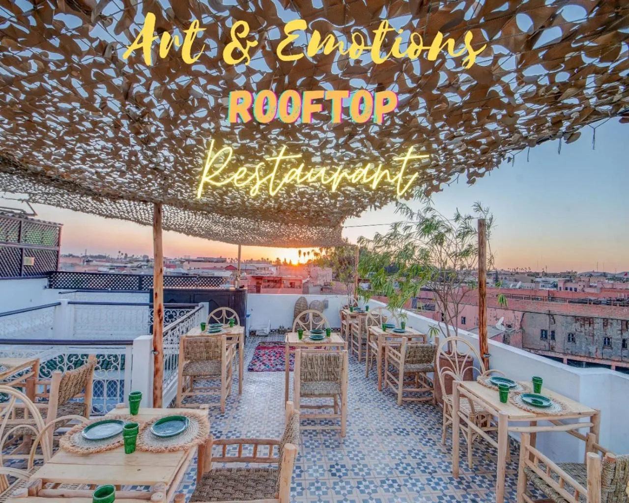 Restaurant/places to eat in Riad Art & Emotions Boutique Hotel & Spa