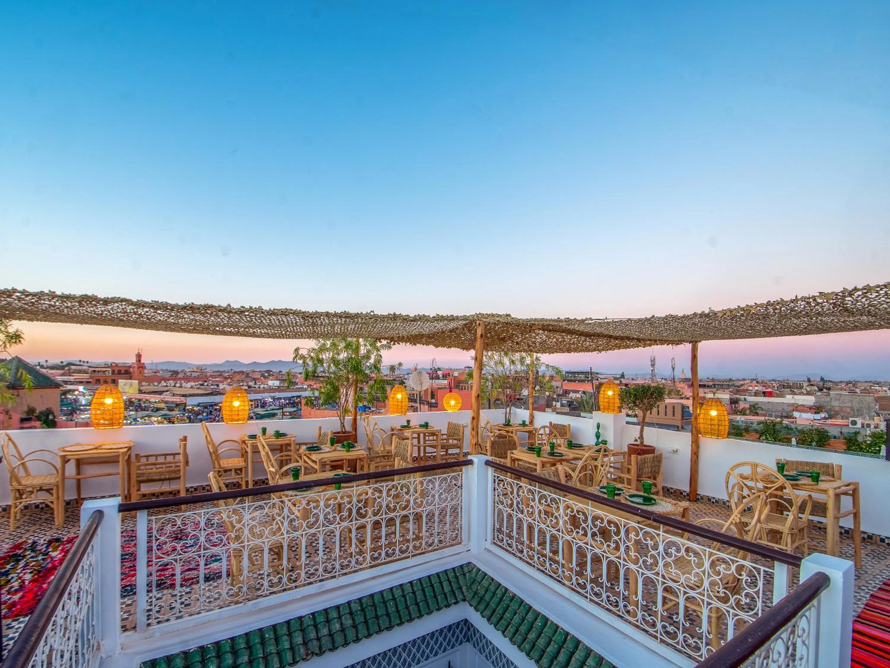 Patio in Riad Art & Emotions Boutique Hotel & Spa