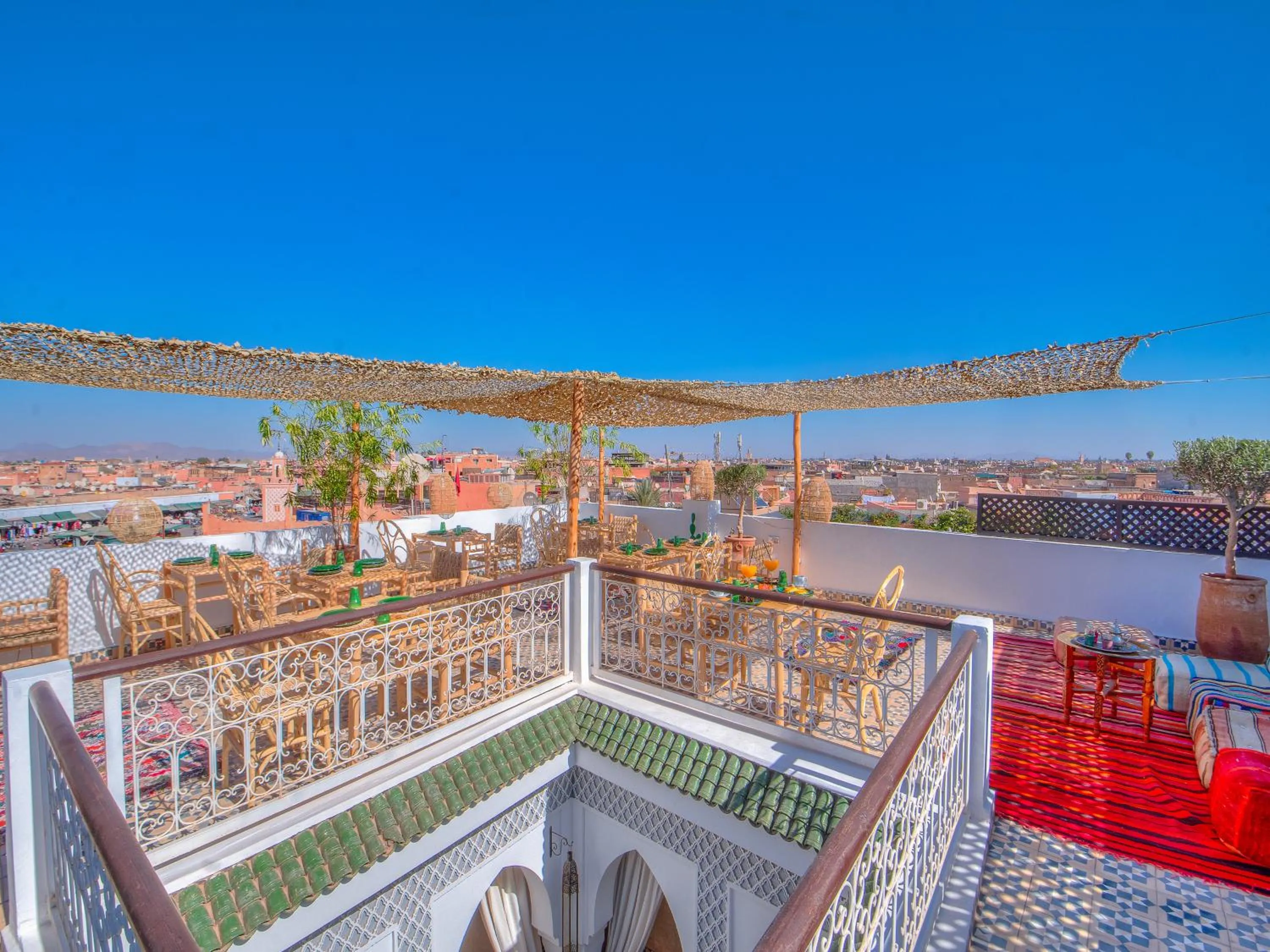 Patio in Riad Art & Emotions Boutique Hotel & Spa