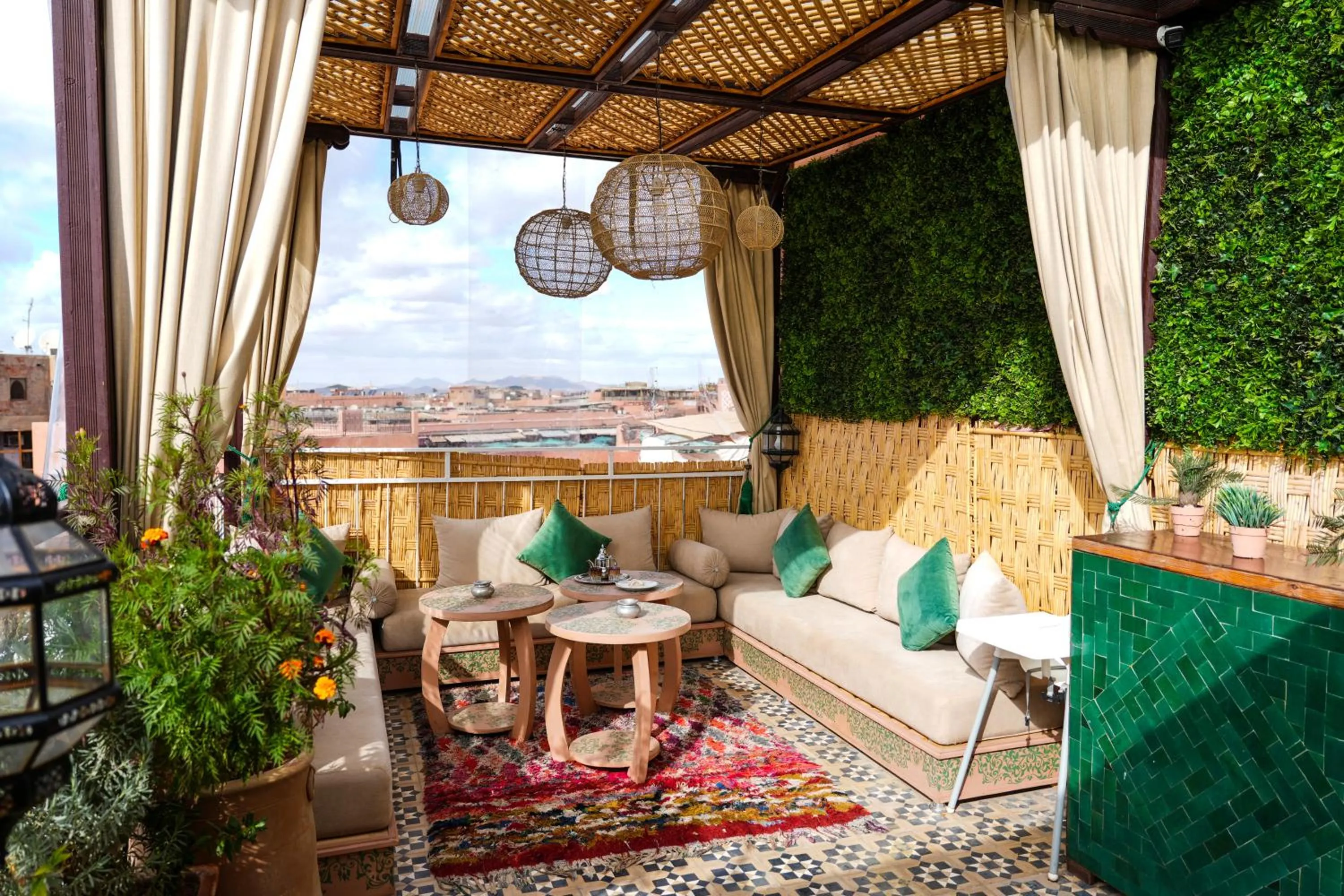 Patio in Riad Art & Emotions Boutique Hotel & Spa