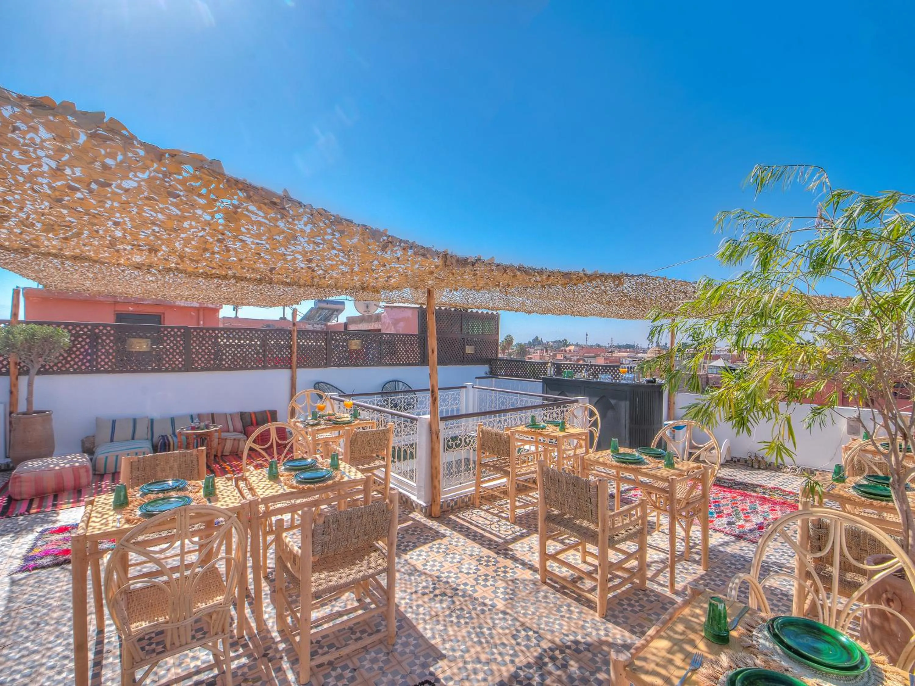 Patio in Riad Art & Emotions Boutique Hotel & Spa