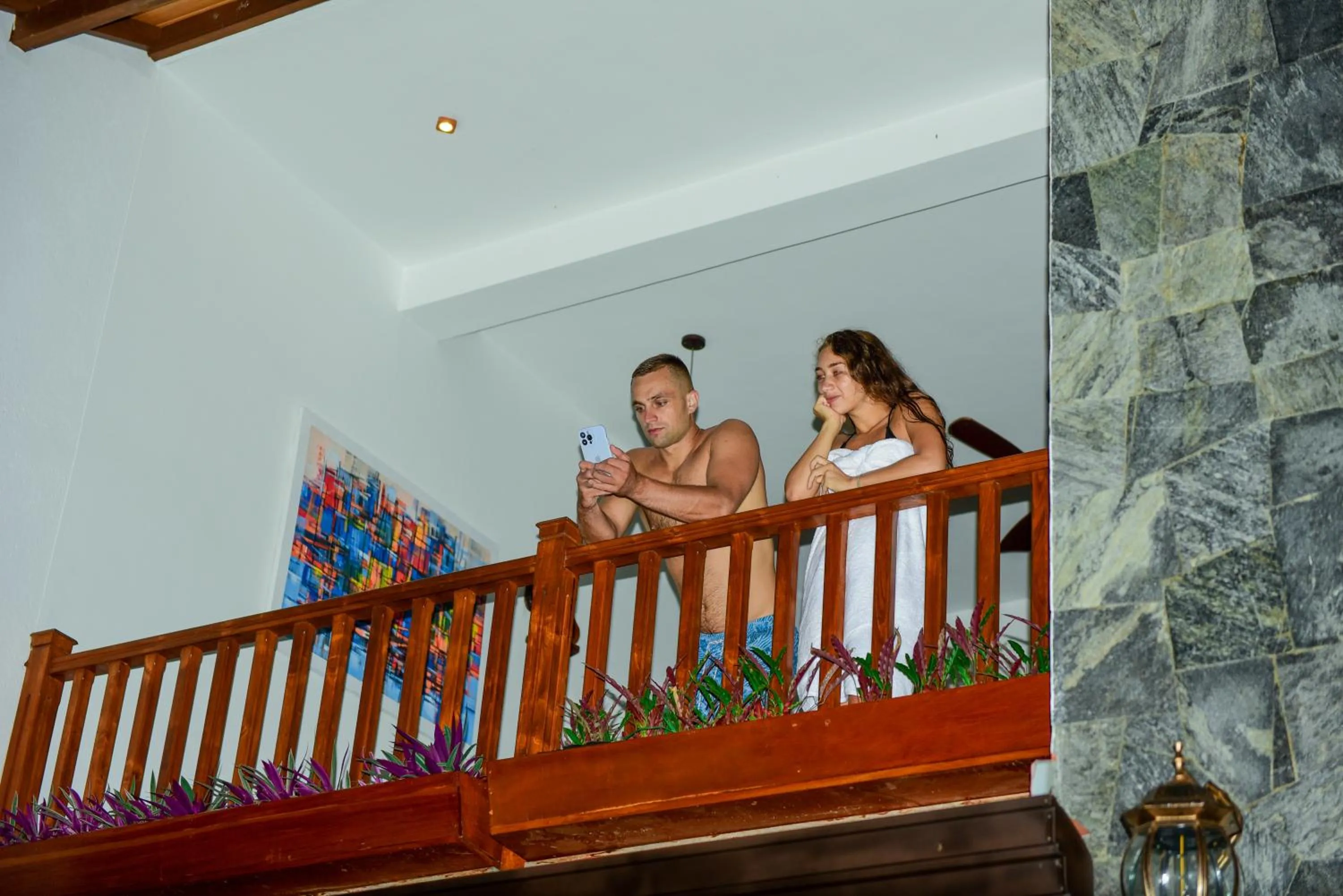 Balcony/Terrace in Cara White House