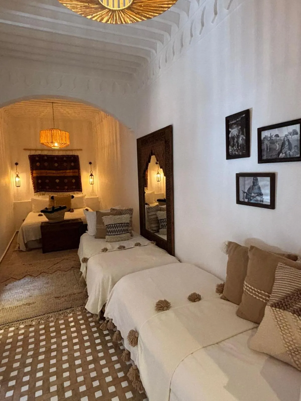 Bedroom, Bed in Riad Le Pèlerin