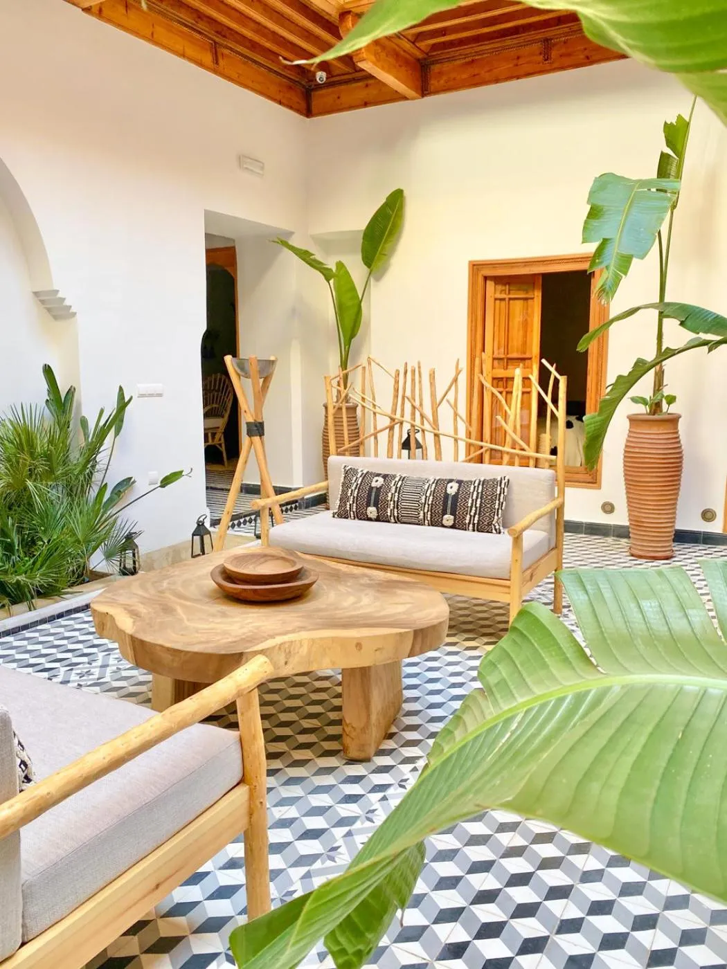 Patio in Riad Le Pèlerin