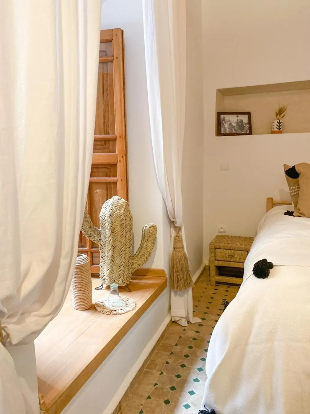 Bedroom, Bed in Riad Le Pèlerin