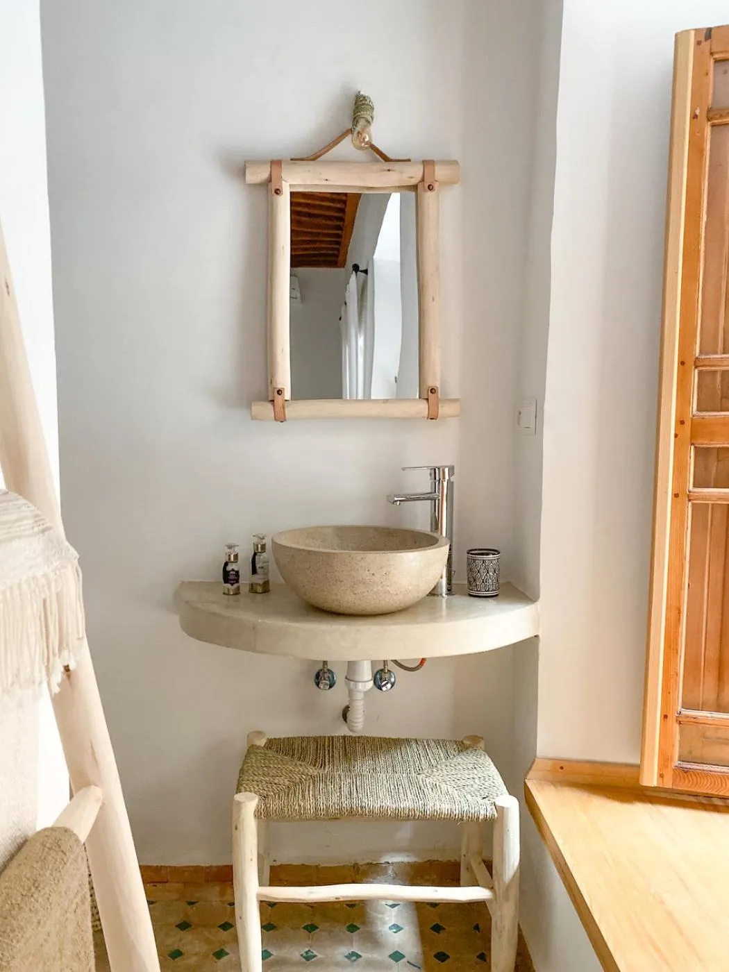 Bathroom in Riad Le Pèlerin