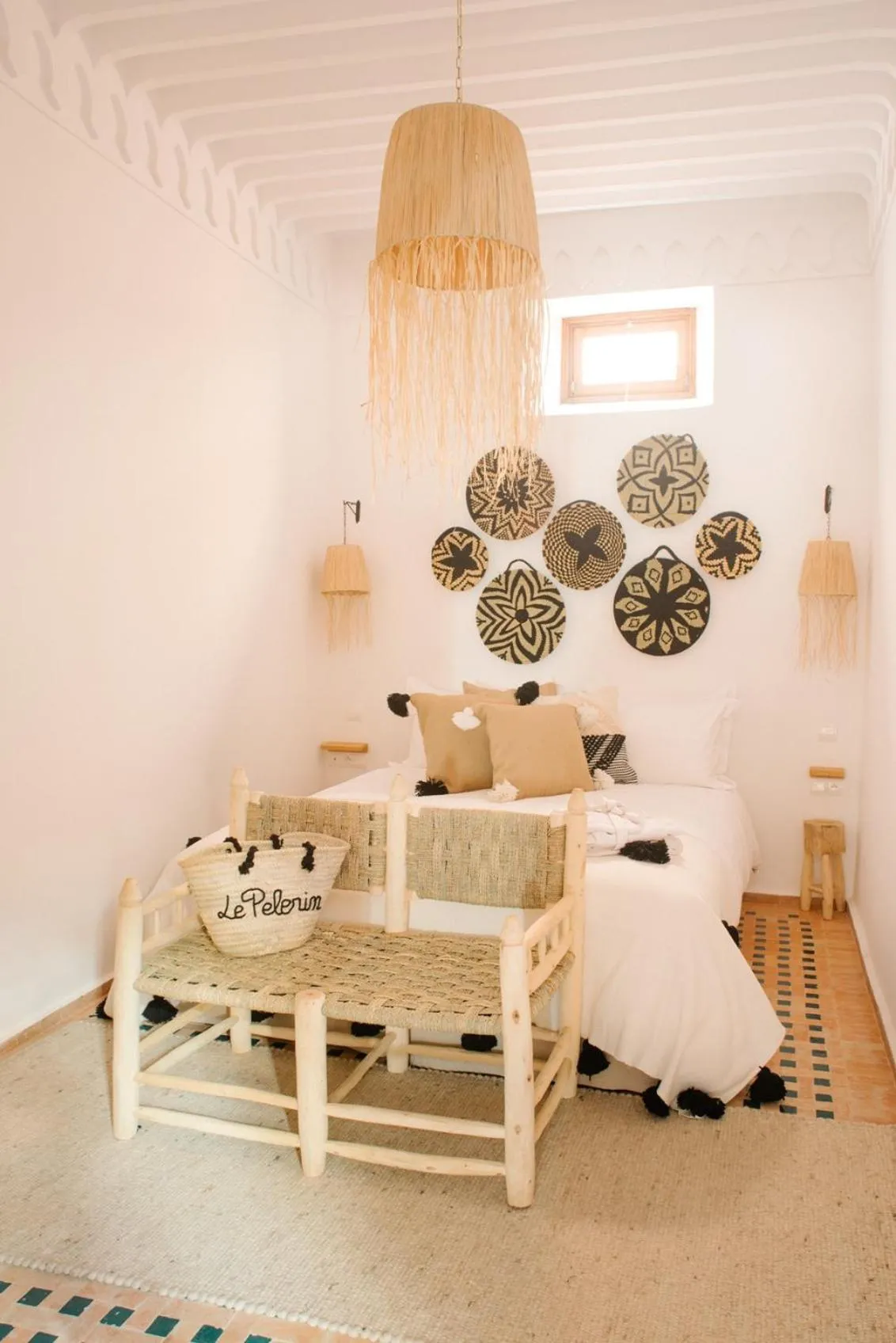 Bedroom in Riad Le Pèlerin