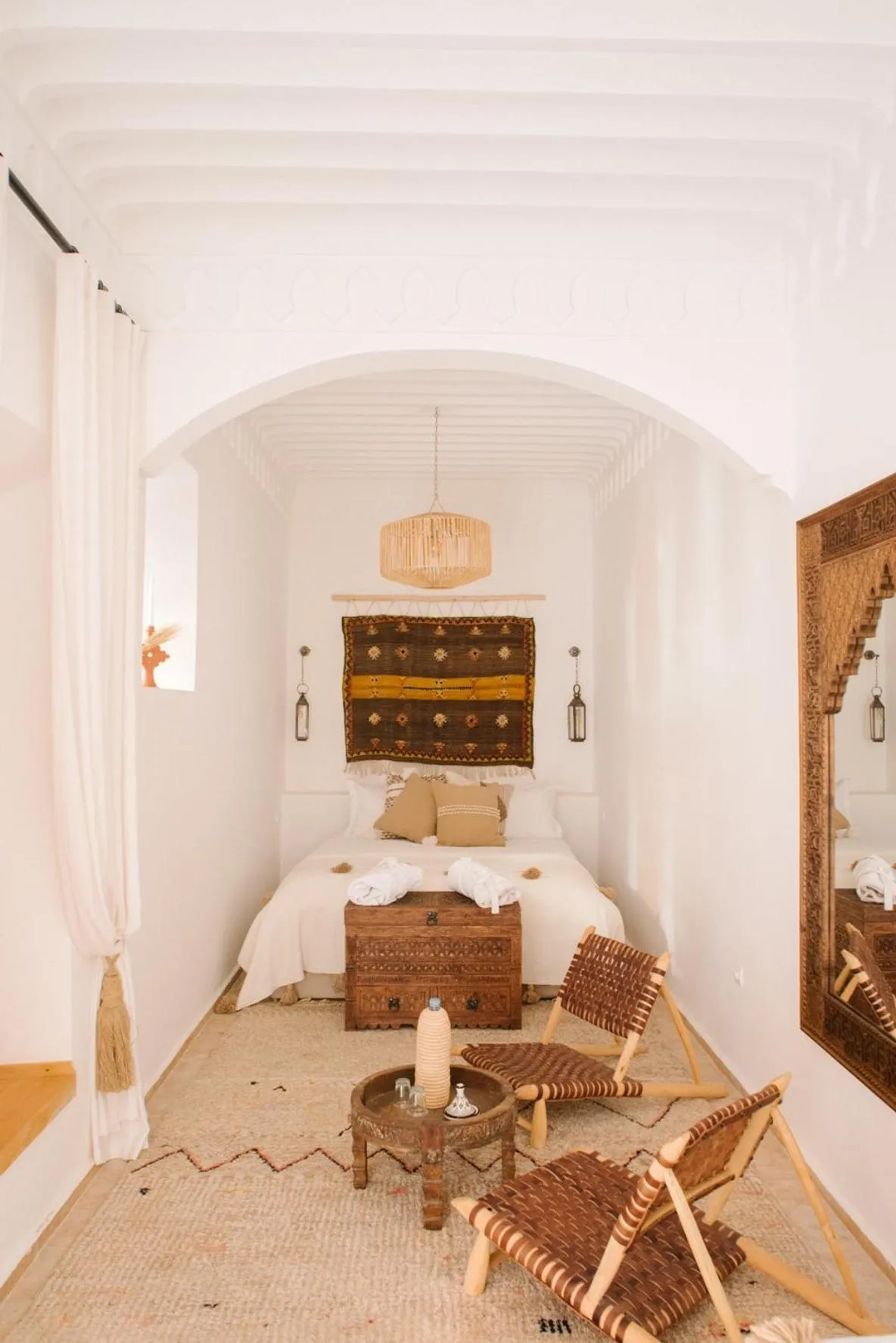 Bedroom, Bed in Riad Le Pèlerin