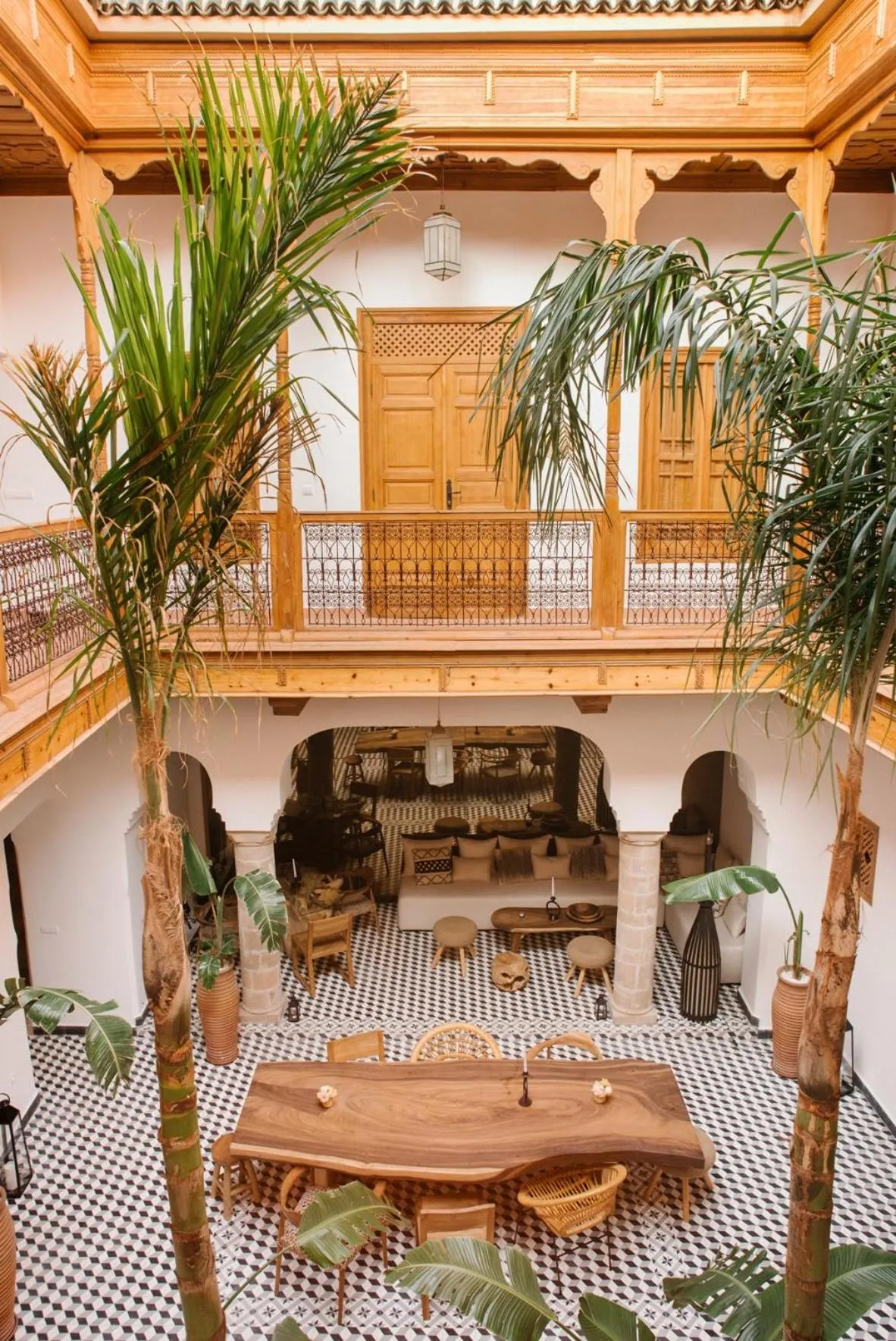 Patio in Riad Le Pèlerin