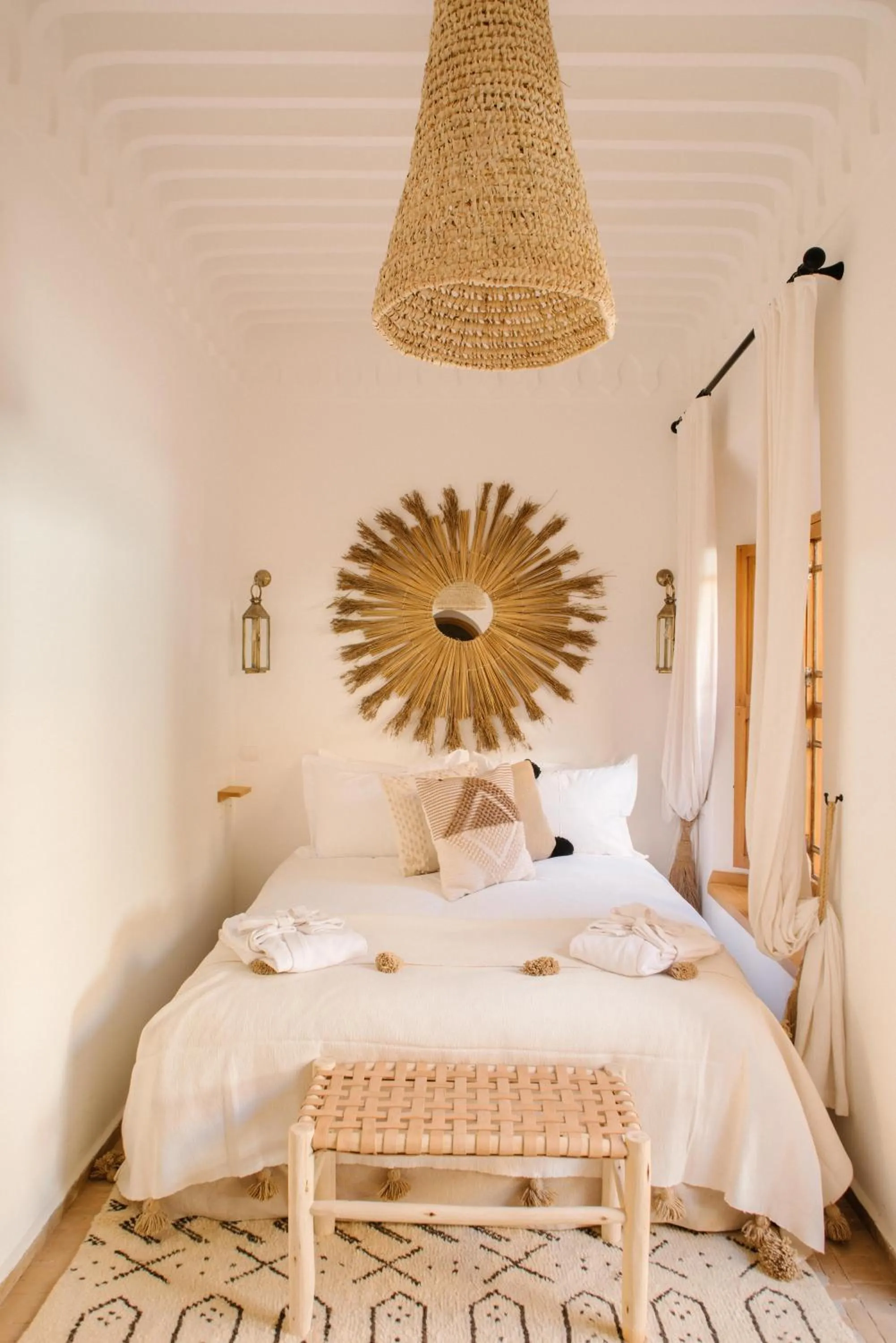 Bedroom, Bed in Riad Le Pèlerin