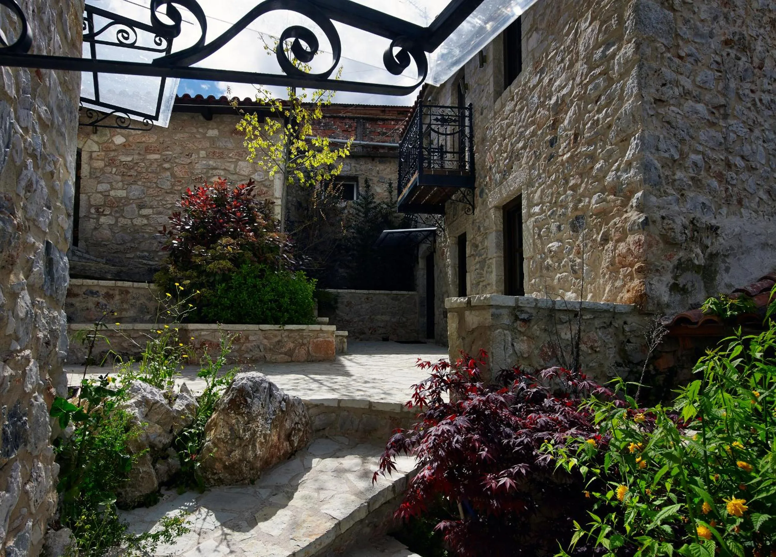 Decorative detail in Villa Vager