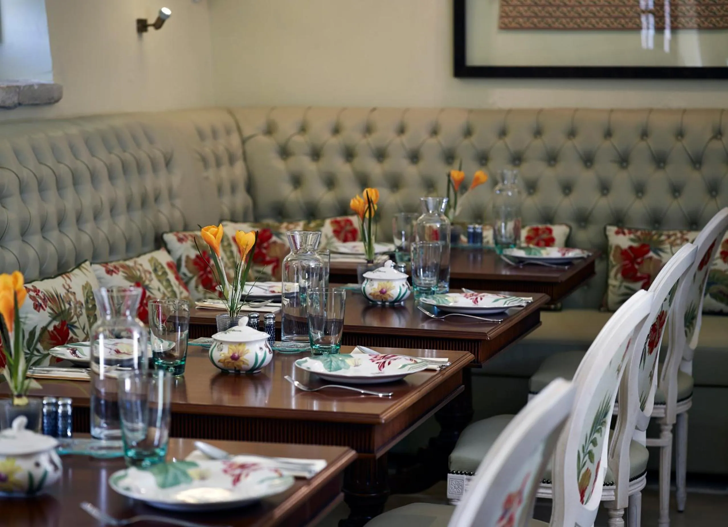 Dining area in Villa Vager