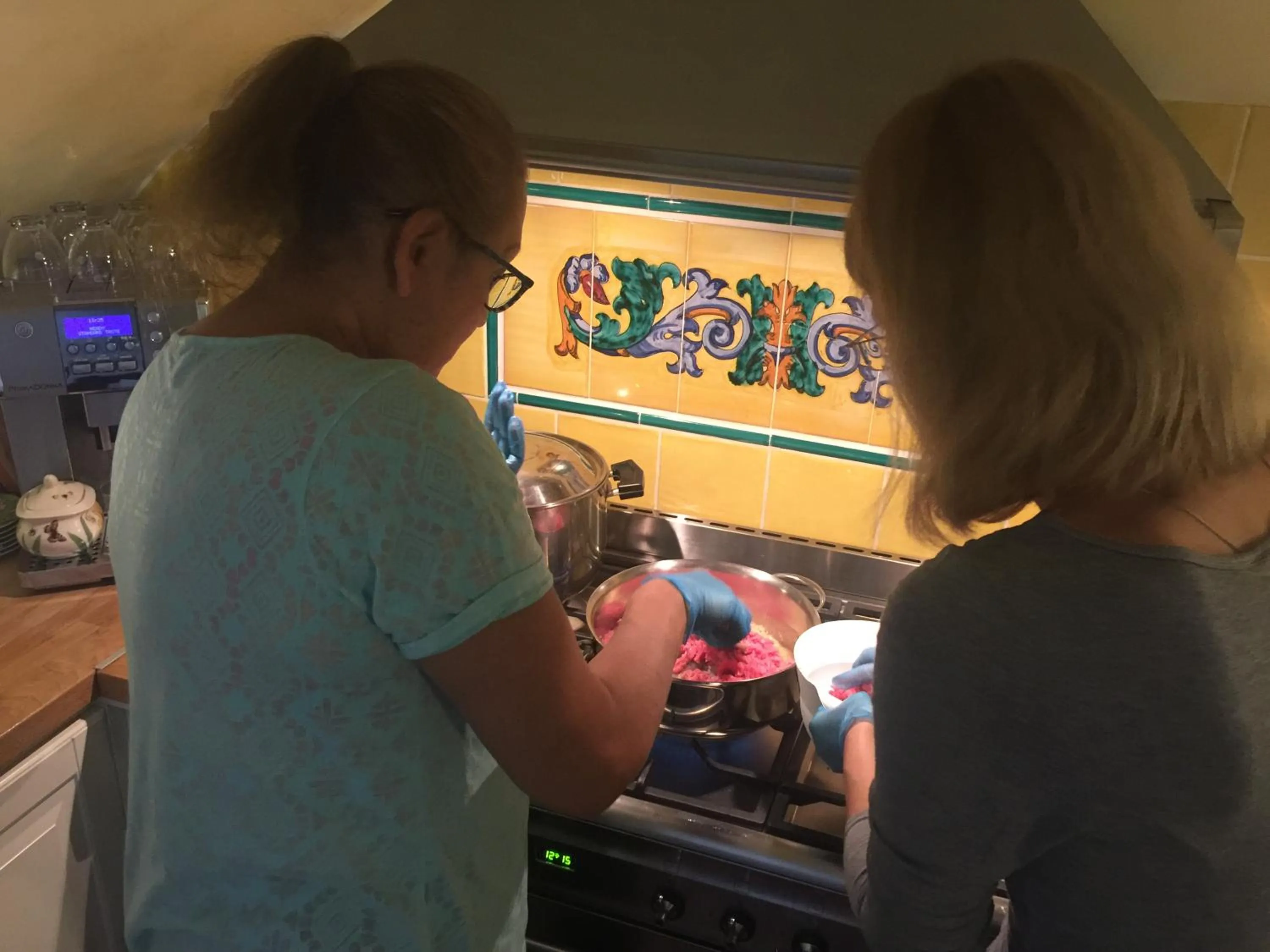 Food and drinks in Villa Vager