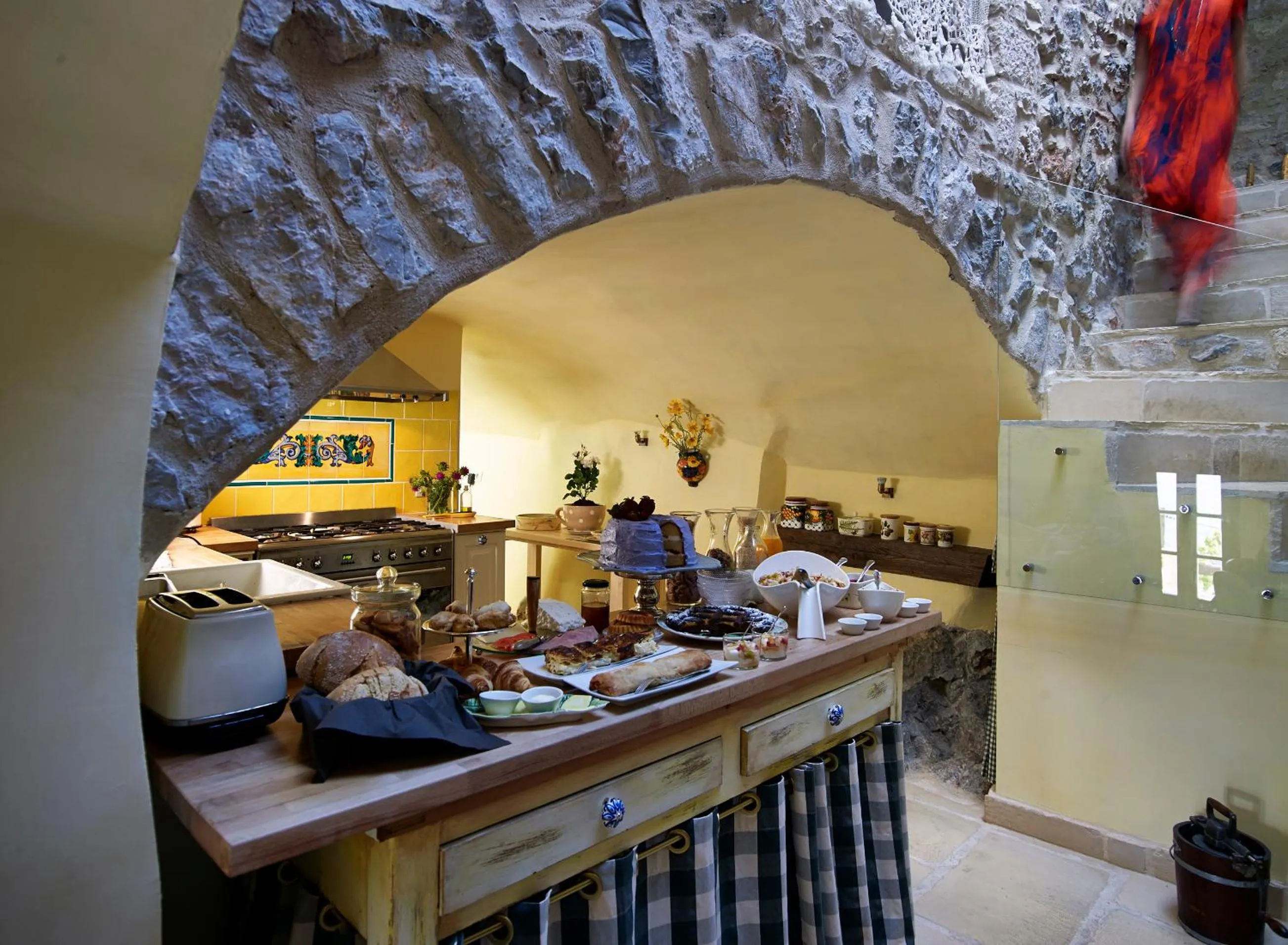 Food and drinks in Villa Vager