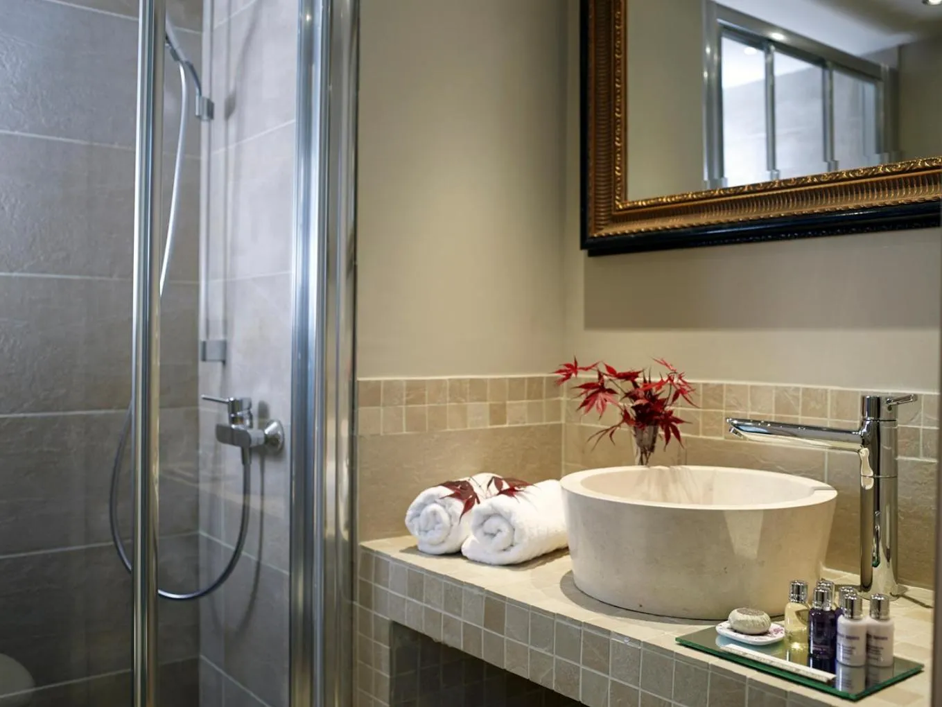 Shower in Villa Vager