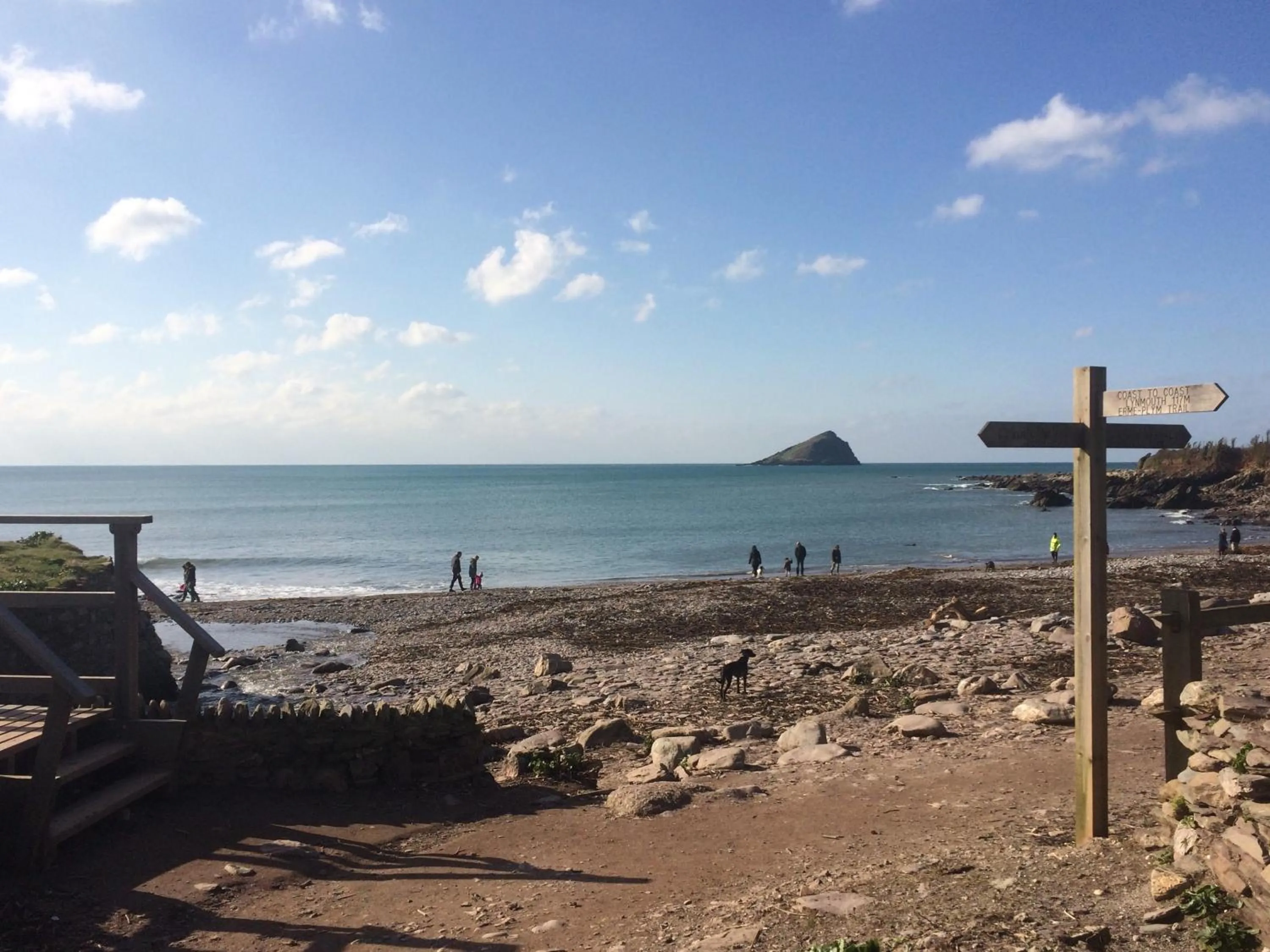 Beach in Churchwood Valley