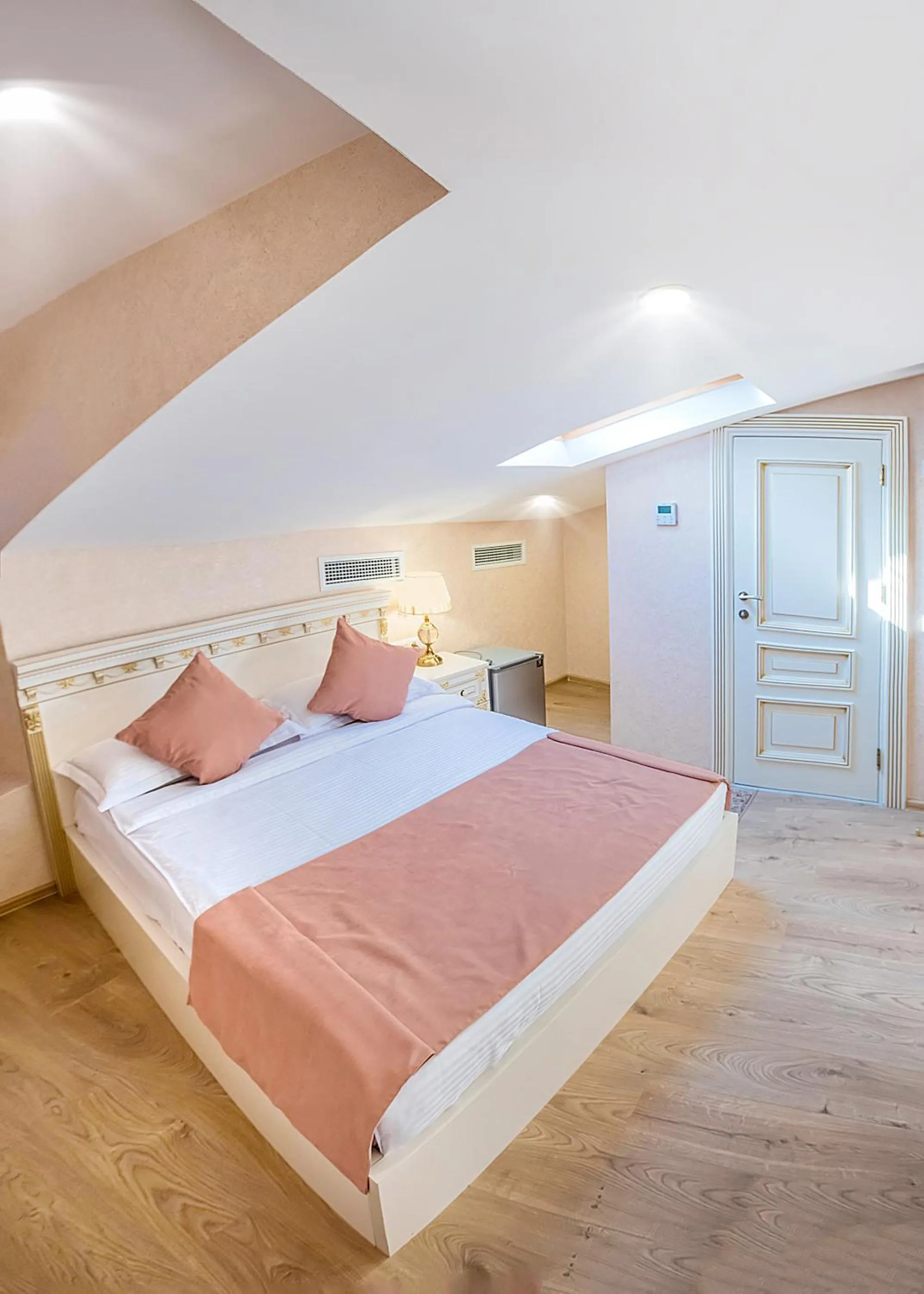 Bed in Vintage Hotel