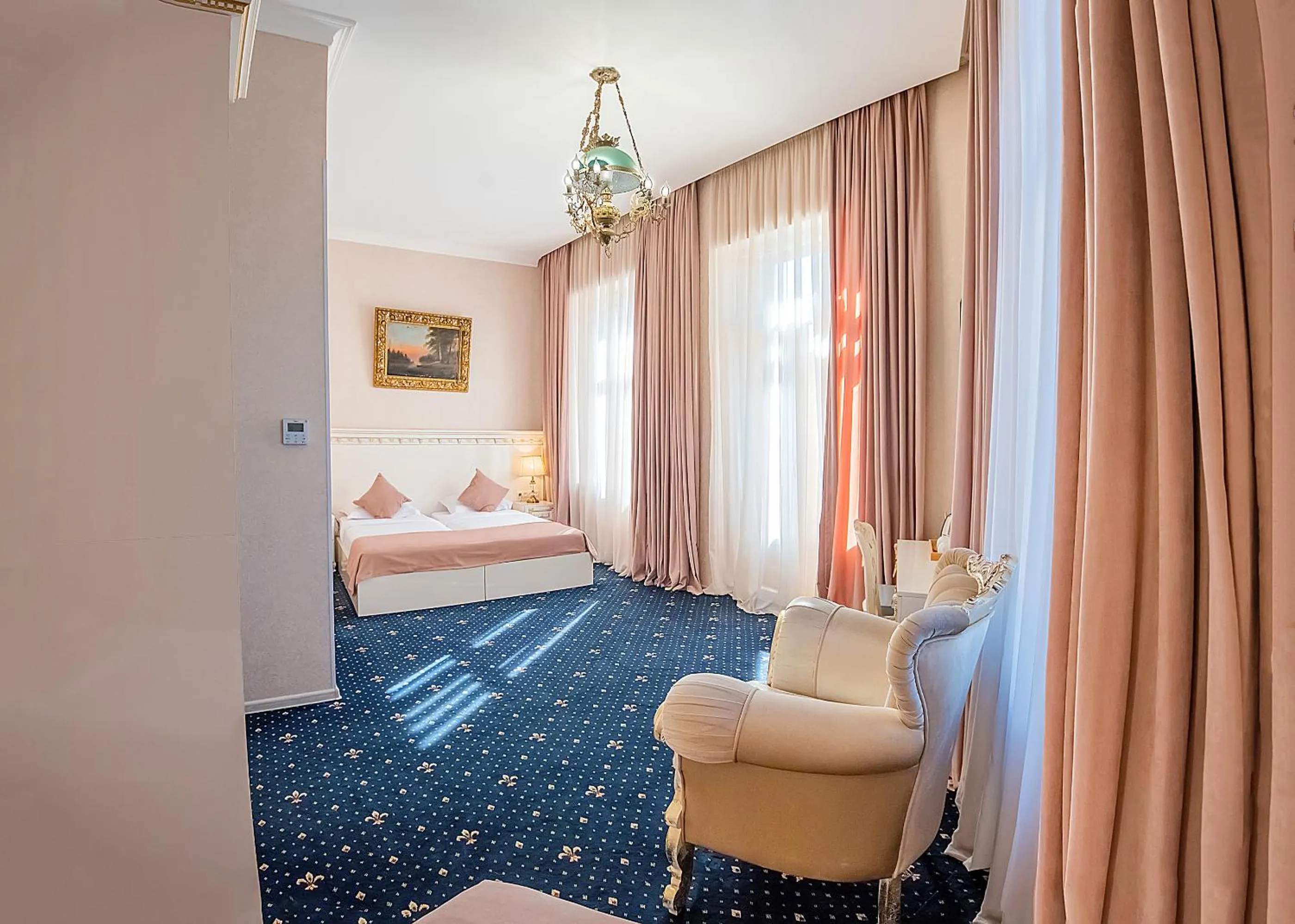 Bed in Vintage Hotel