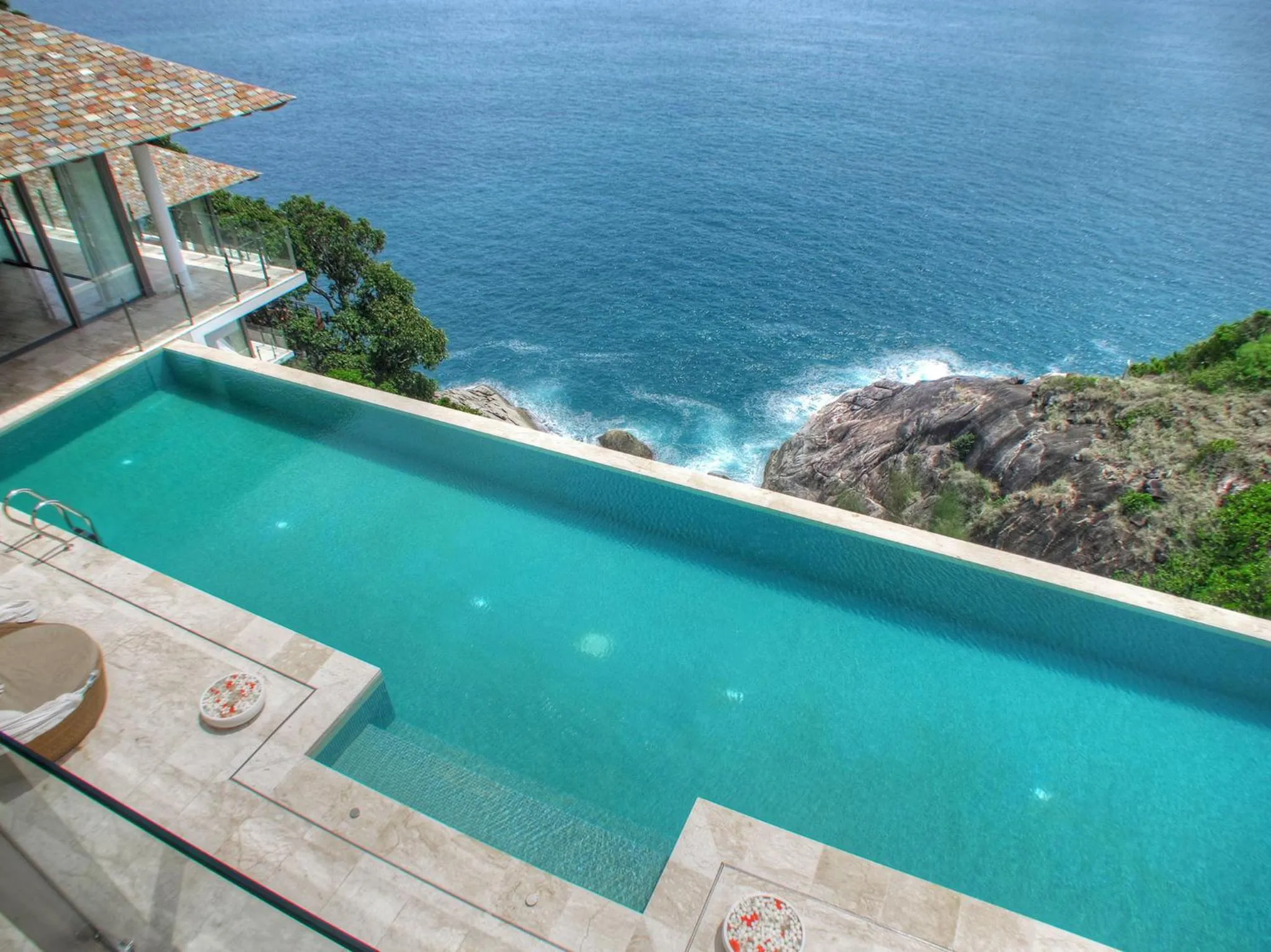 Pool view in Villa Minh