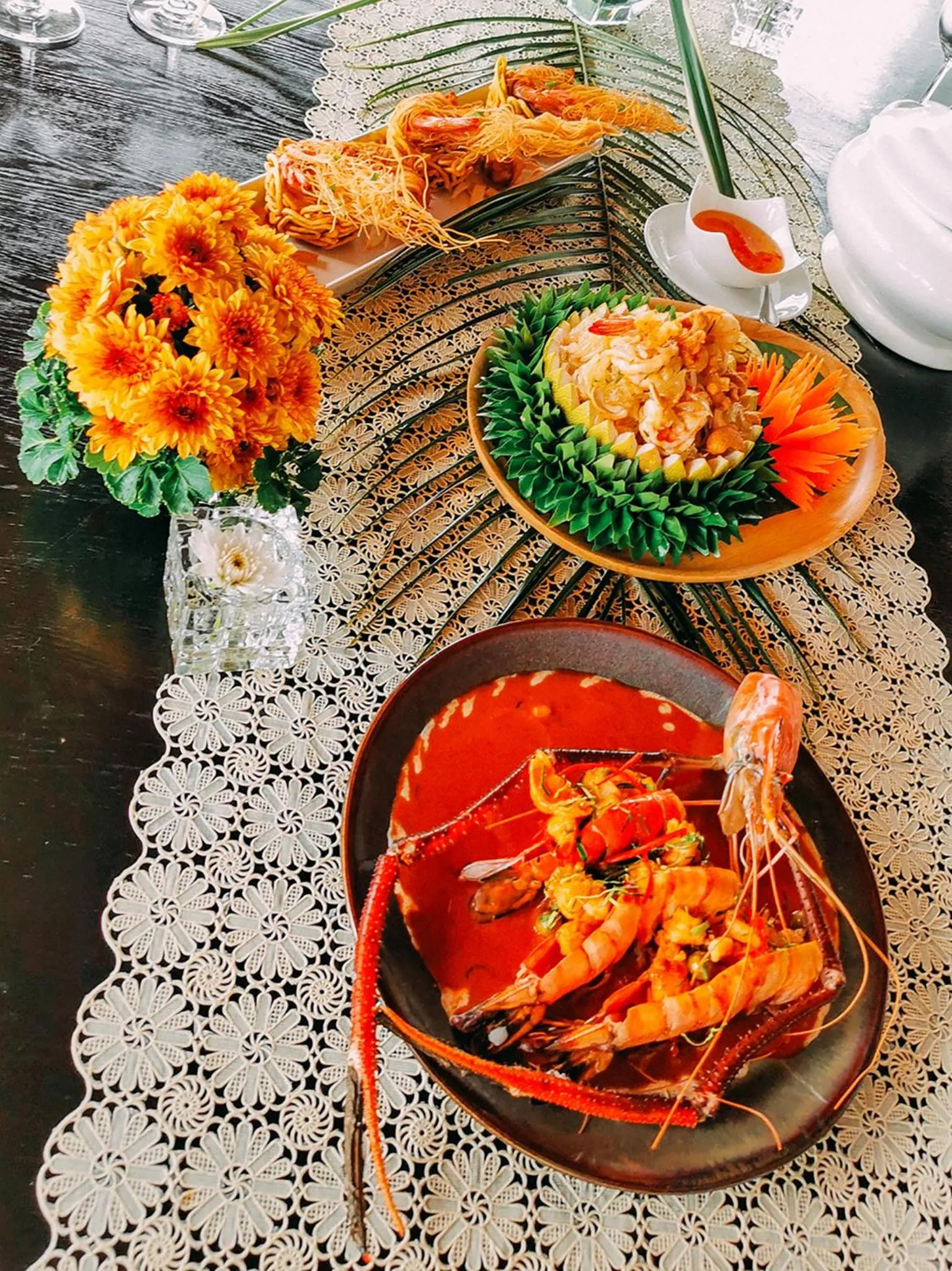 Food in Villa Minh