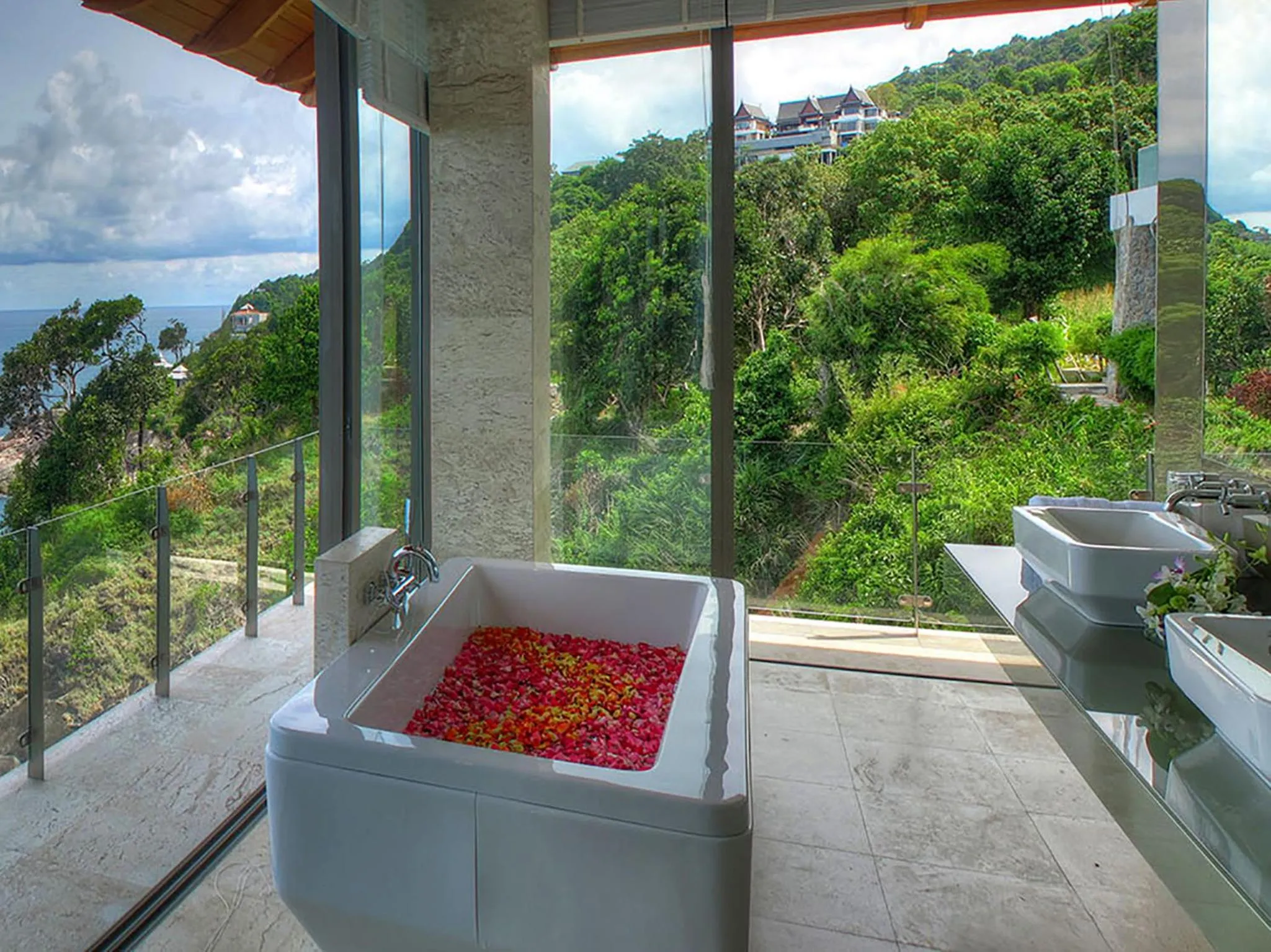 Bathroom in Villa Minh