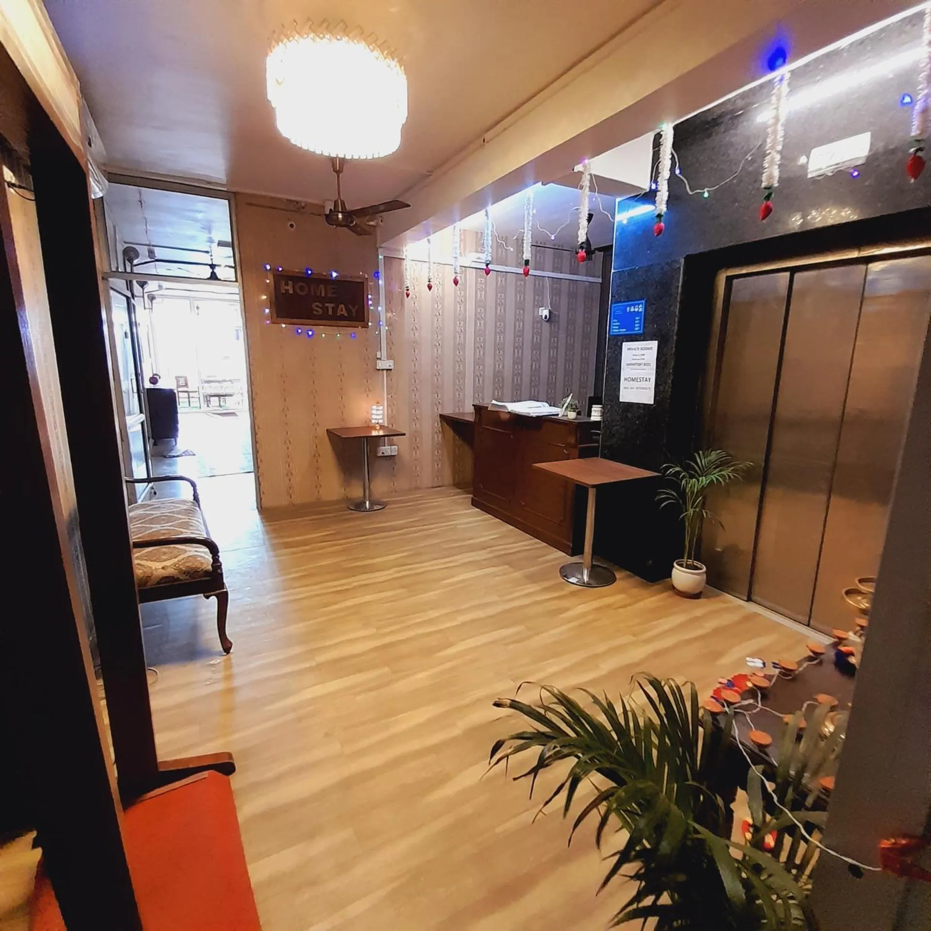 Lobby or reception in Homestay Ac Dormitory