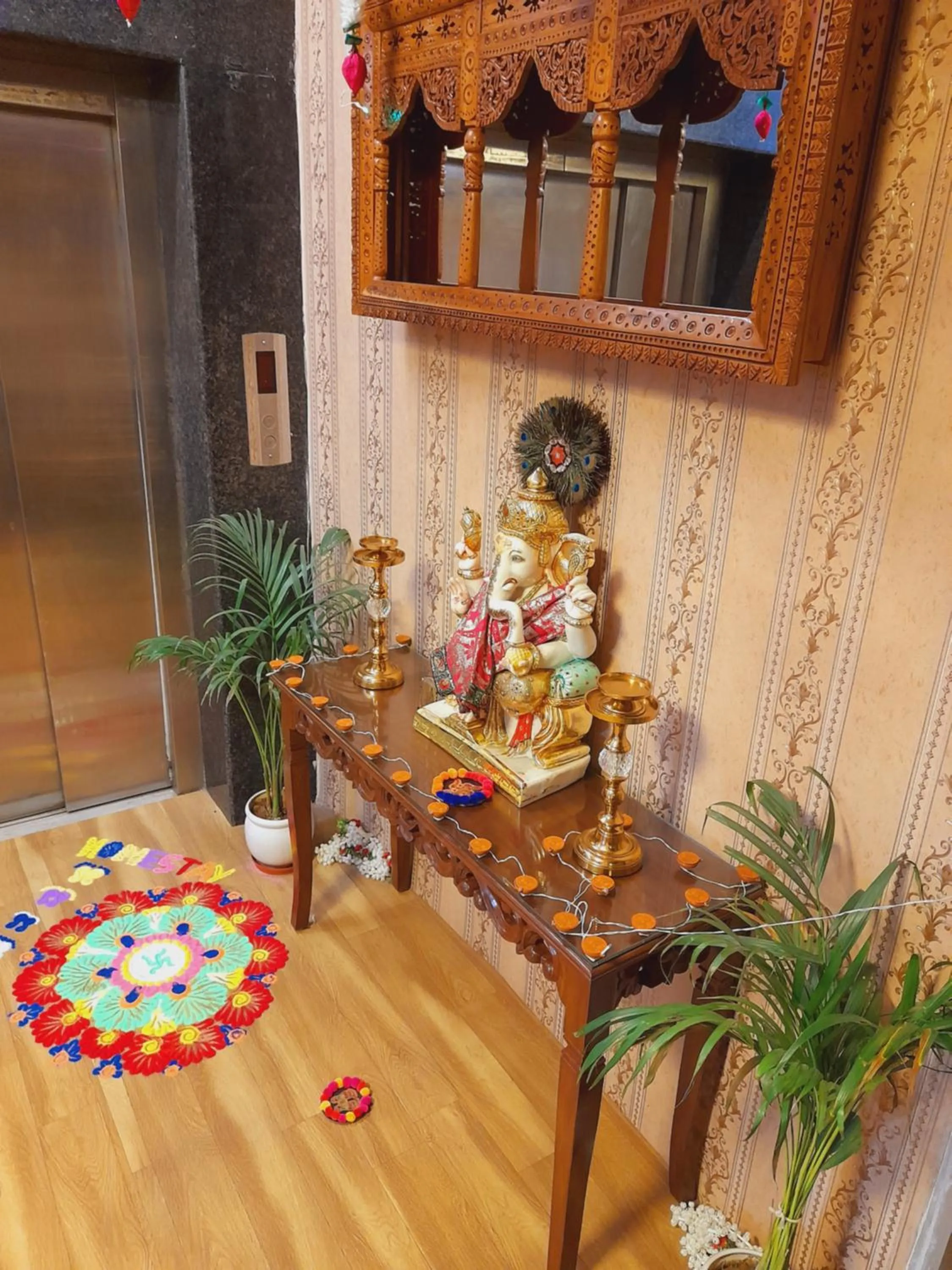 Lobby or reception in Homestay Ac Dormitory