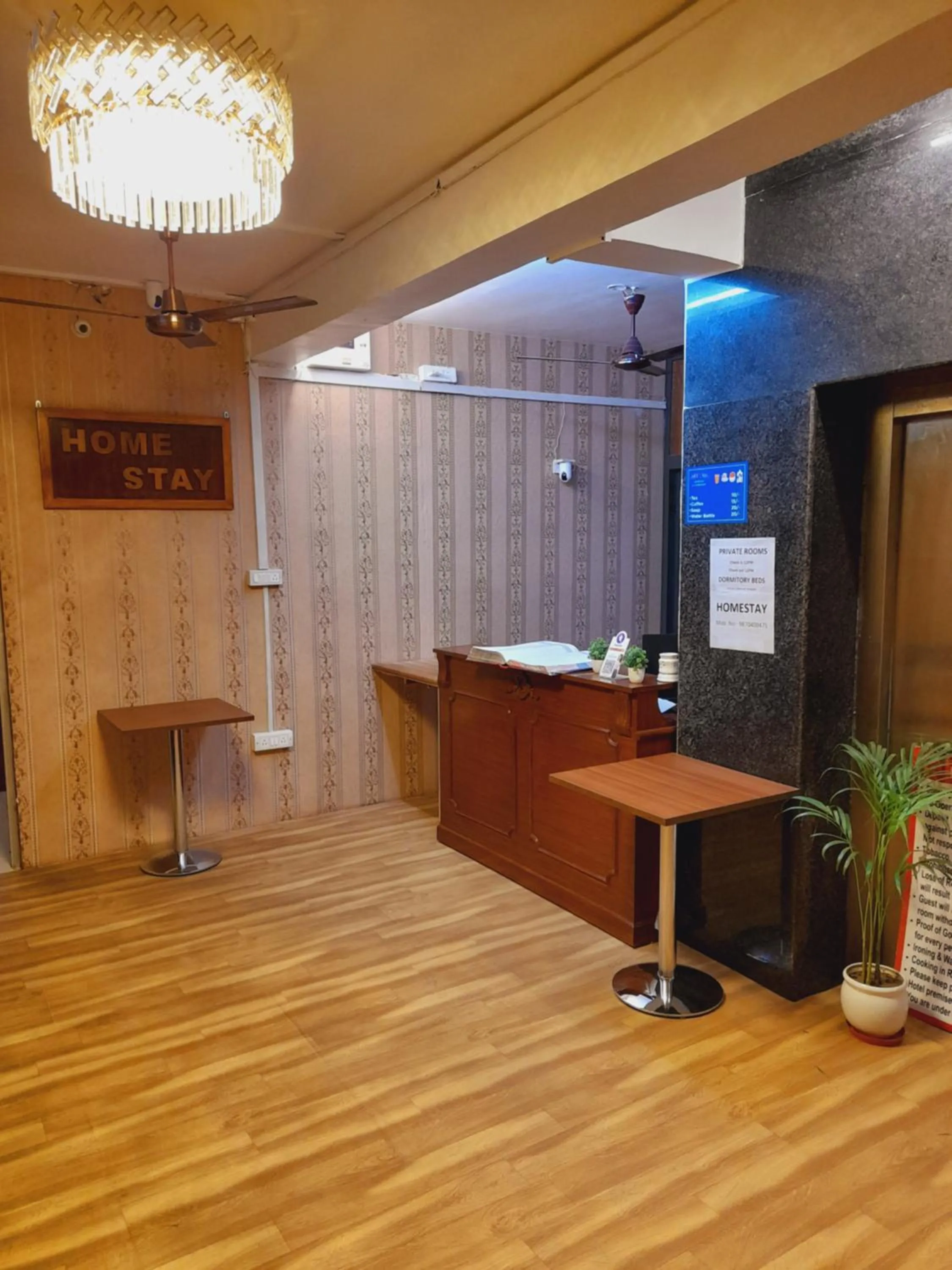 Lobby or reception in Homestay Ac Dormitory