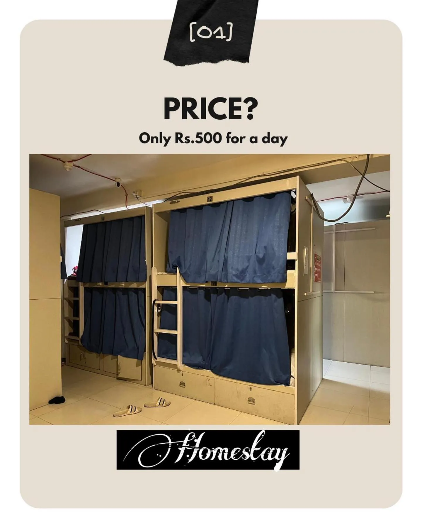 Bed in Homestay Ac Dormitory