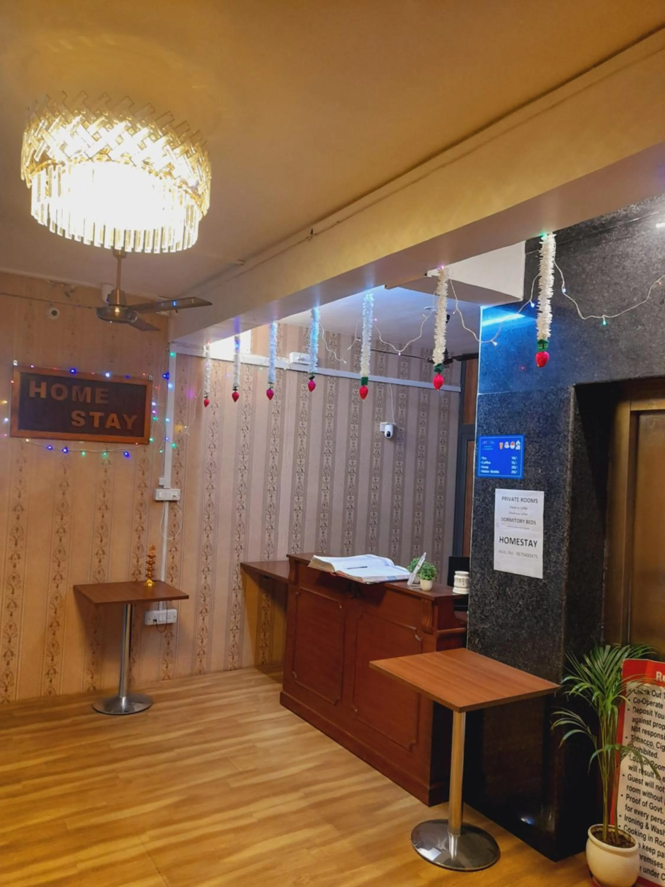 Lobby or reception in Homestay Ac Dormitory