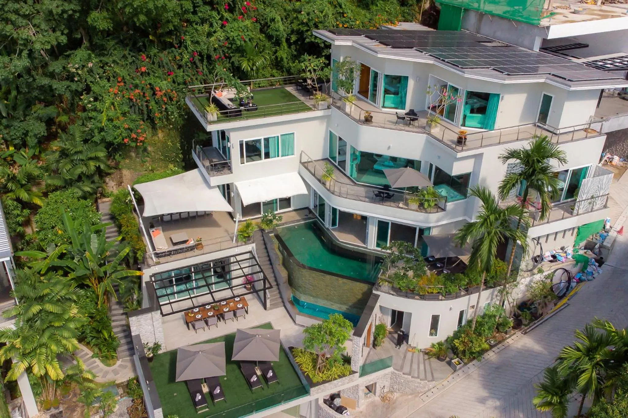 Villa Namaste 7 Bedroom Fully Staffed Seaview Villa