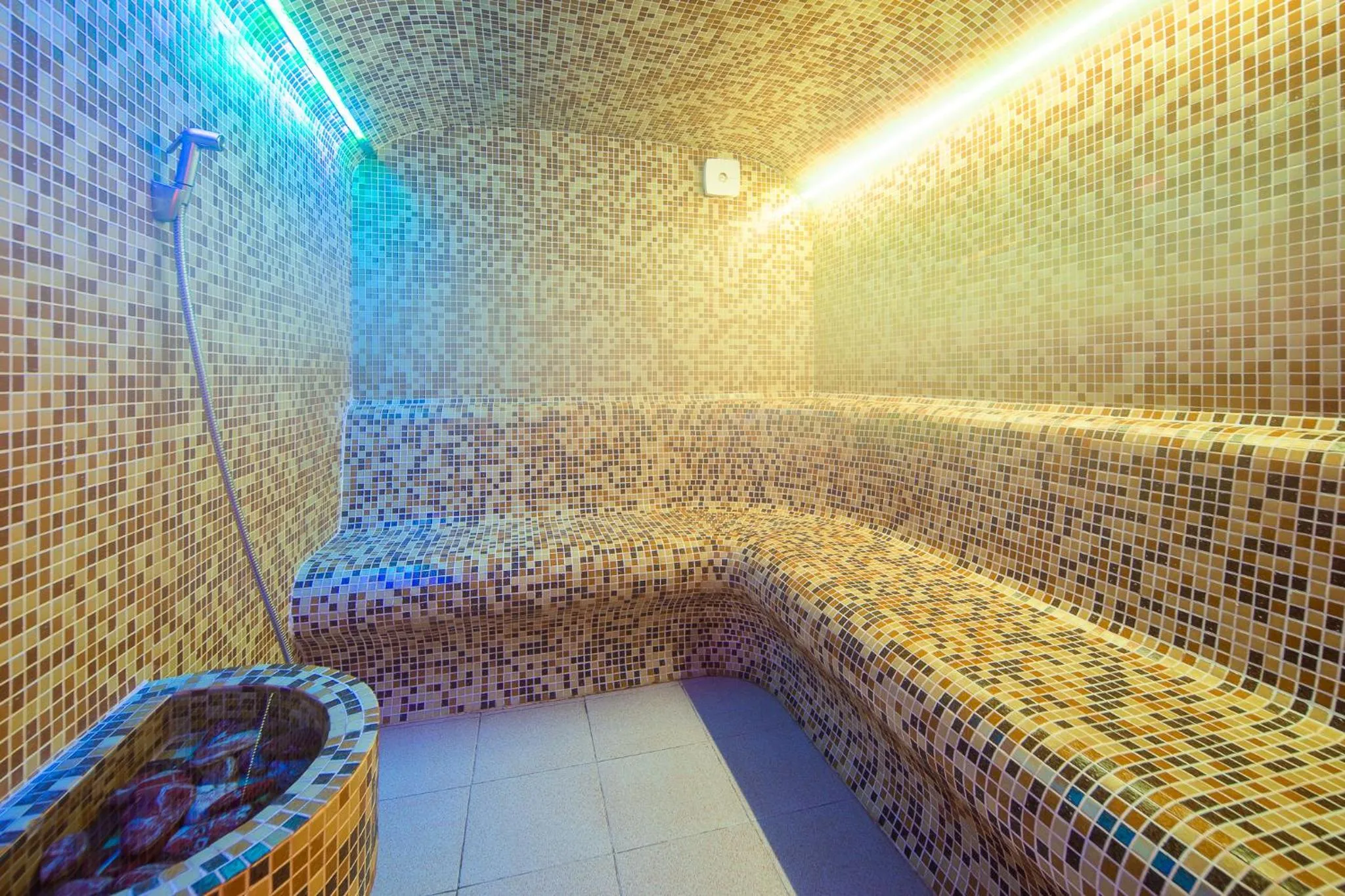 Steam room in Dolna Bania Hotel