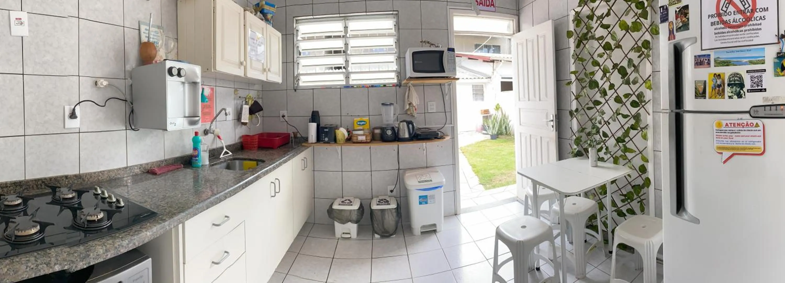 Coffee/tea facilities in Pequi hostel