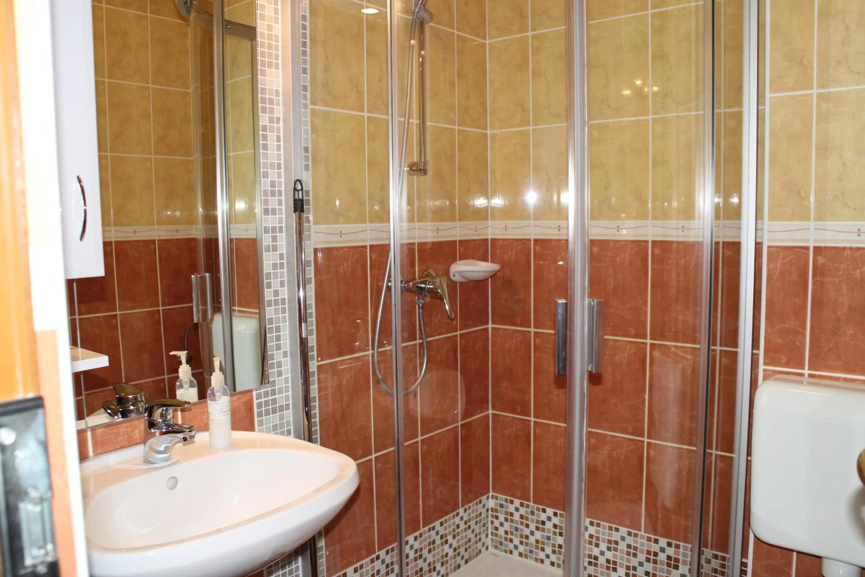 Bathroom in Mandarin Wellness Apartman